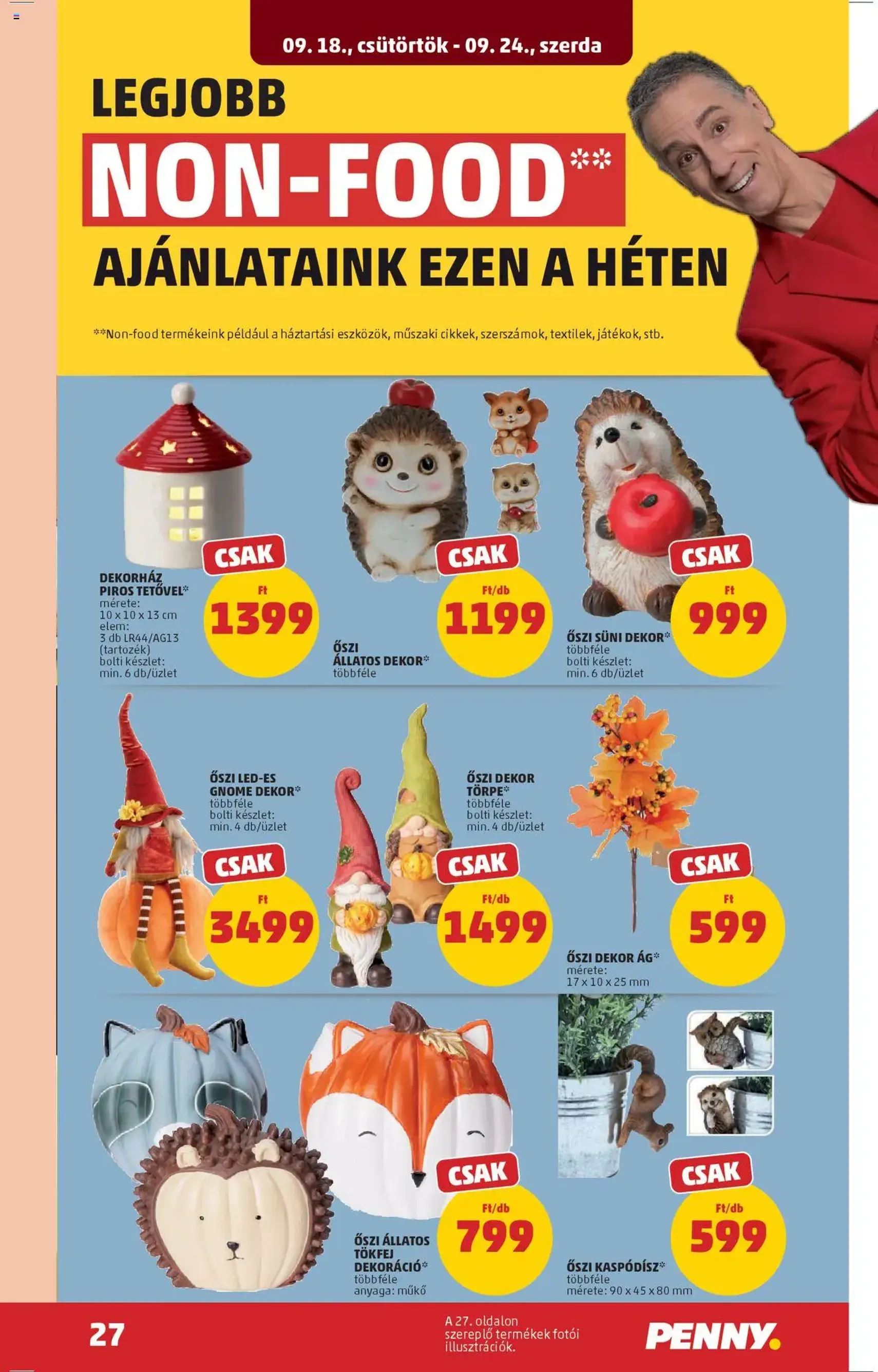 PENNY Akciós újság - 2025.09.18. érvényes szórólap 31 oldal 38 oldalból