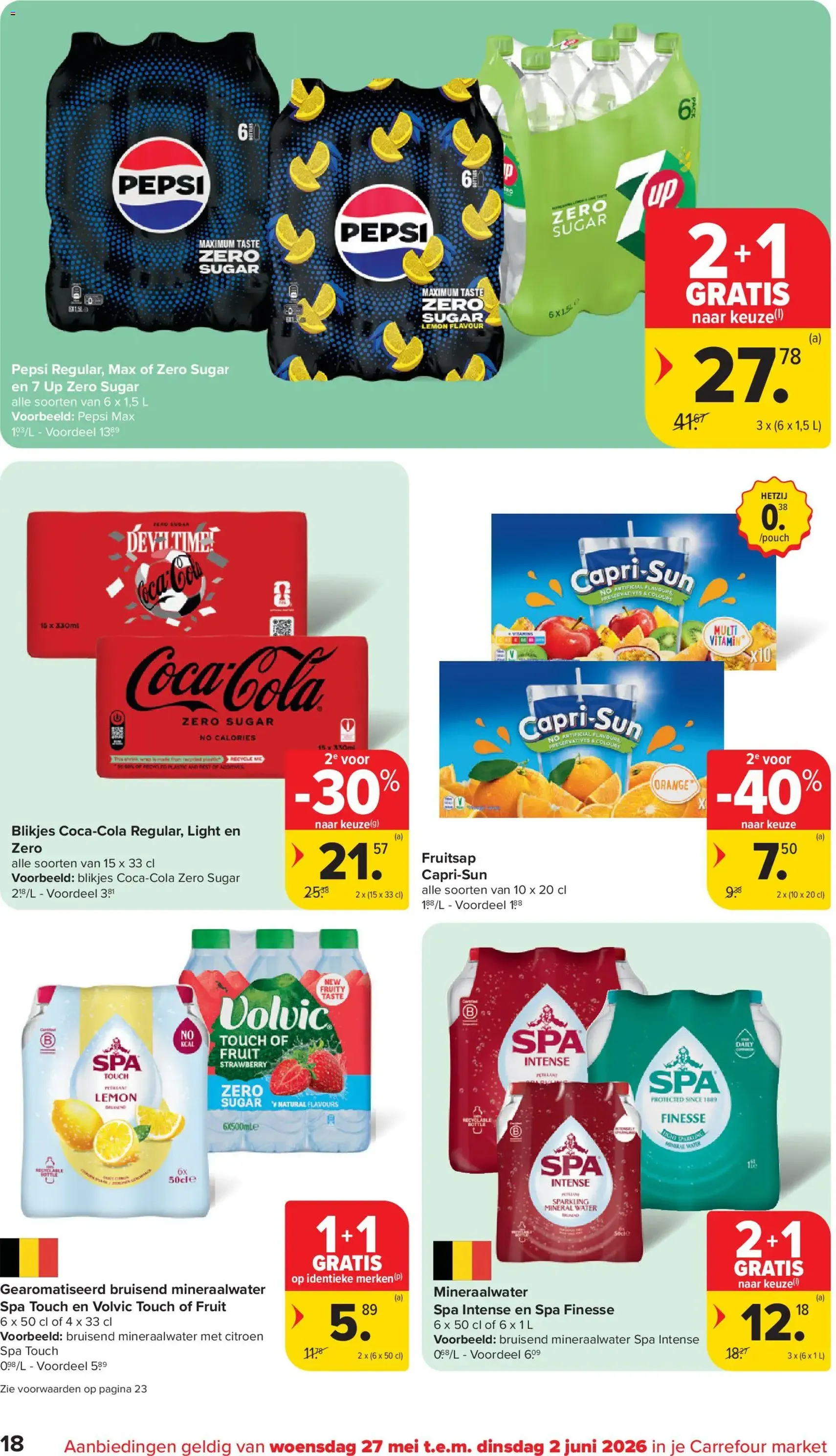 Carrefour market folder week 22 - geldige folder vanaf 27/05/2026 pagina 18 van 24