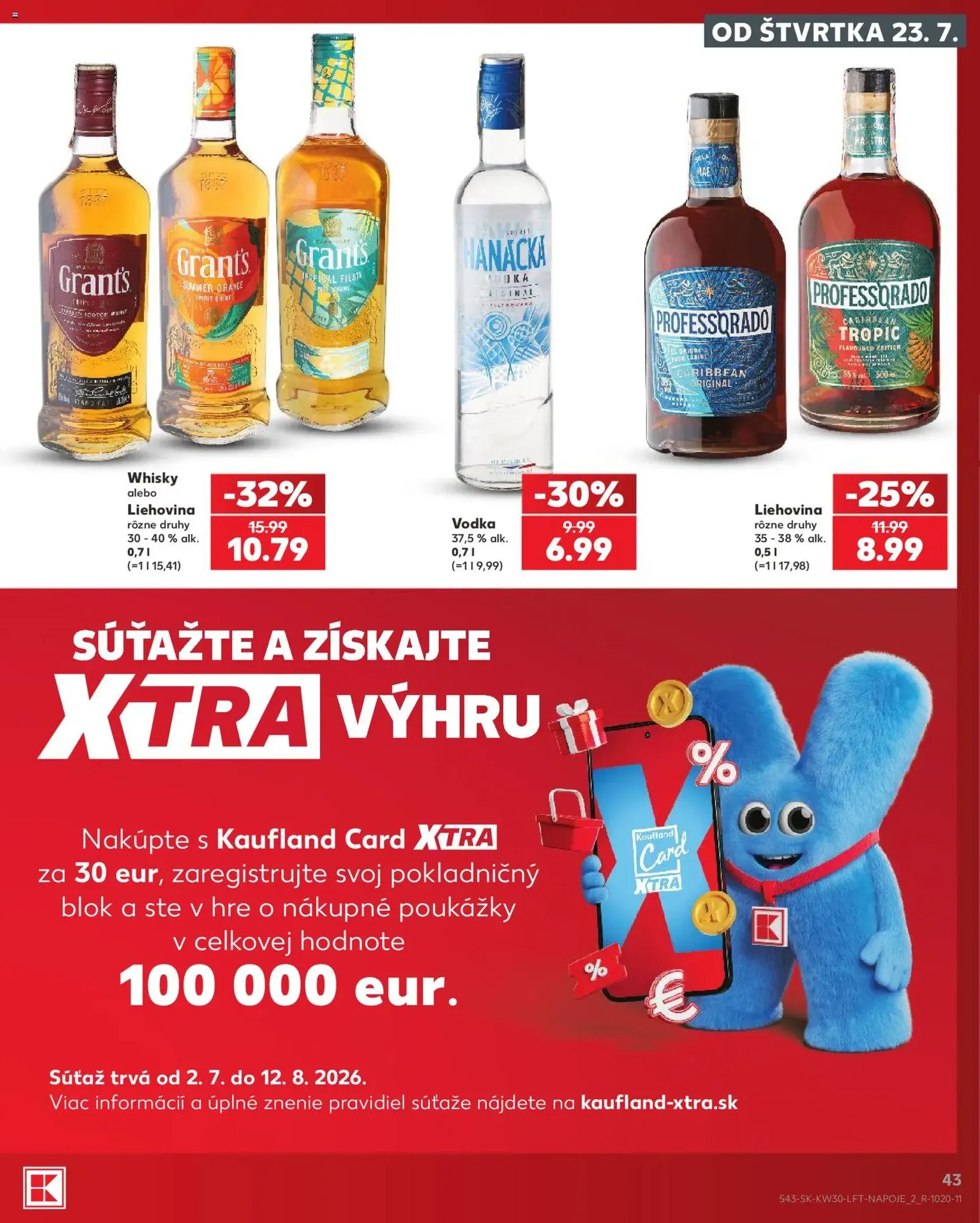 Kaufland leták - platný leták od 23.07.2026 strana 43 z 74