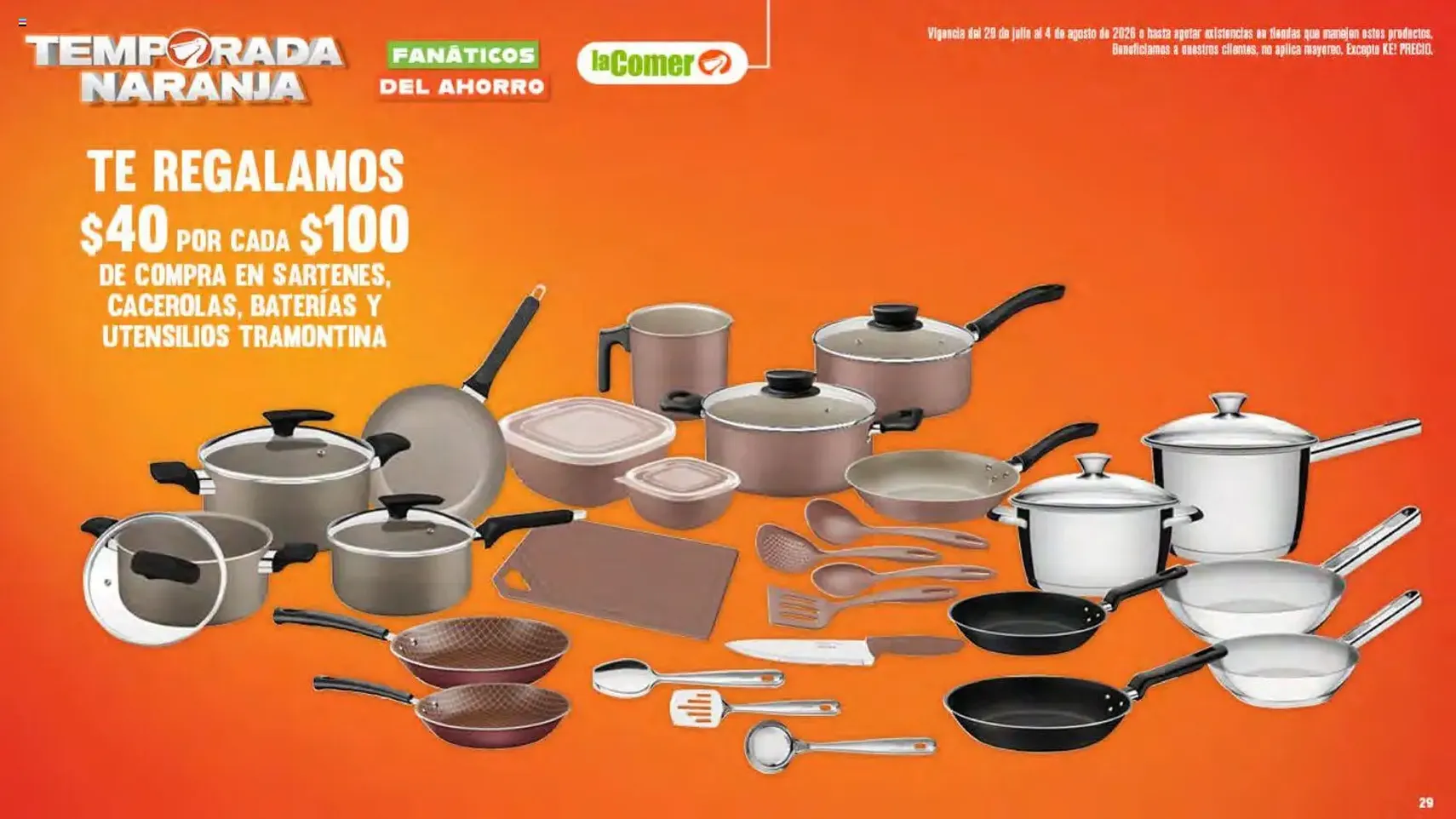 La Comer folleto - folleto válido desde 29/07/2026 página 29 de 40