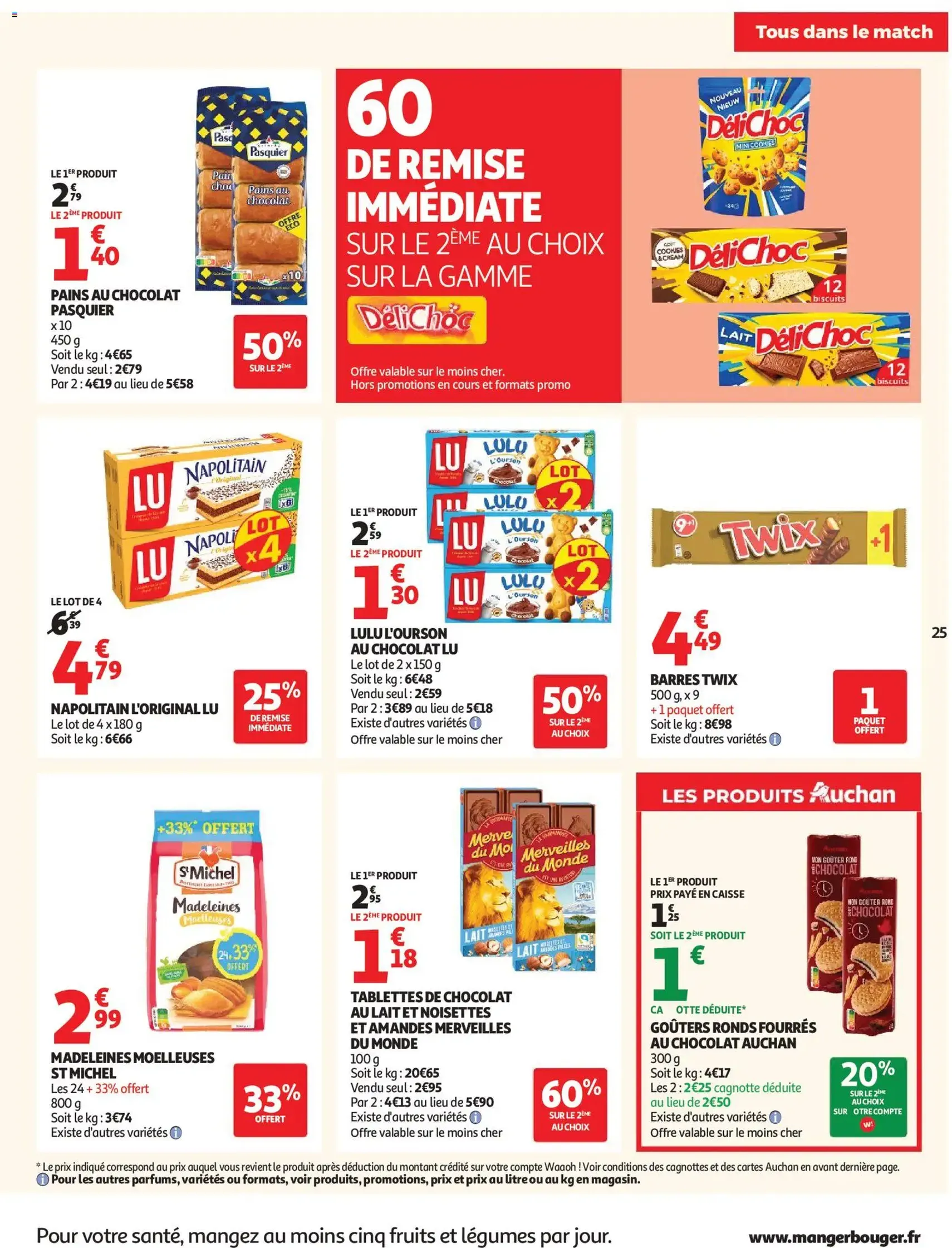Auchan folder / publicité - geldige folder vanaf 02/06/2026 pagina 25 van 60