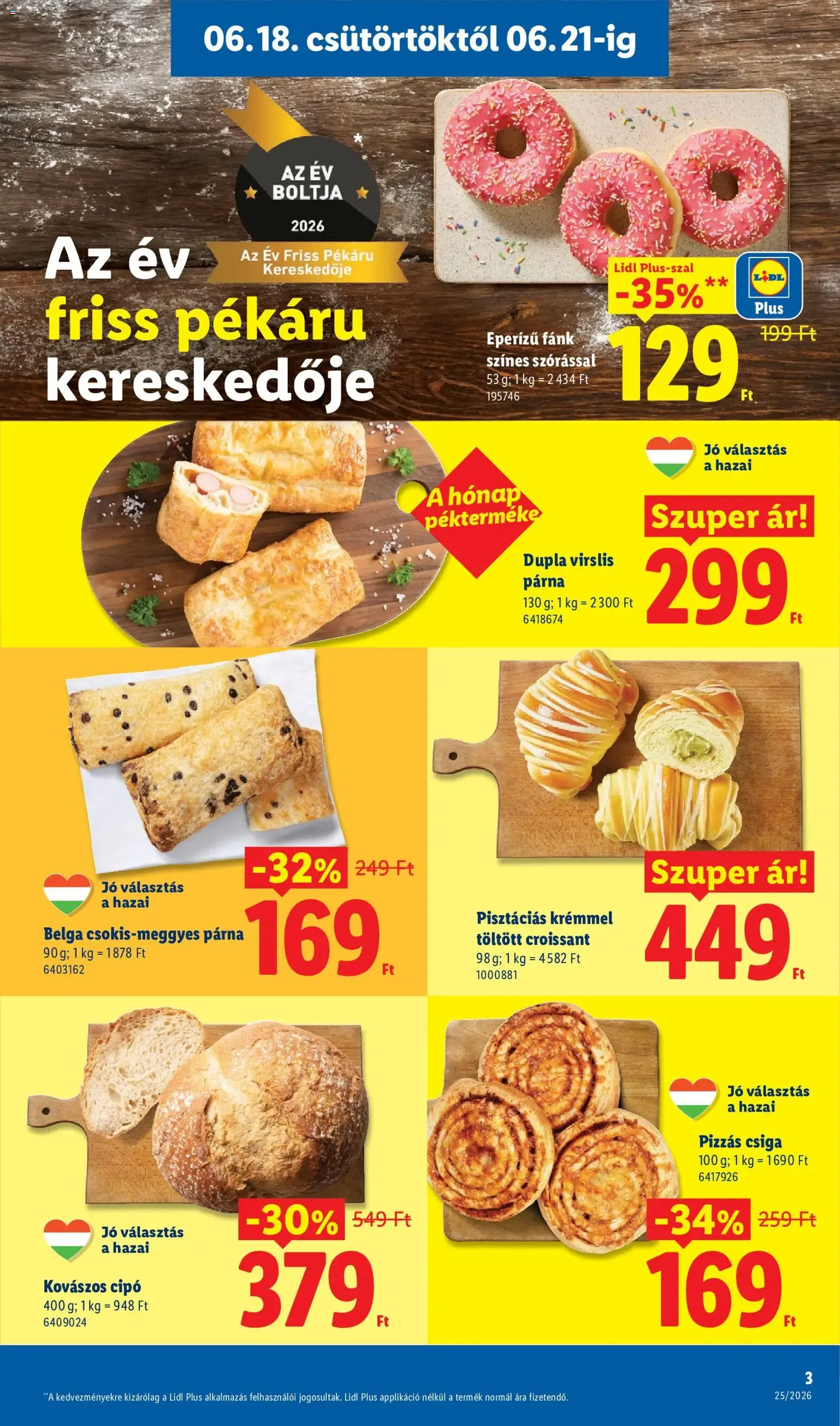 Lidl akciós újság - 2026.06.18. érvényes szórólap 3 oldal 78 oldalból