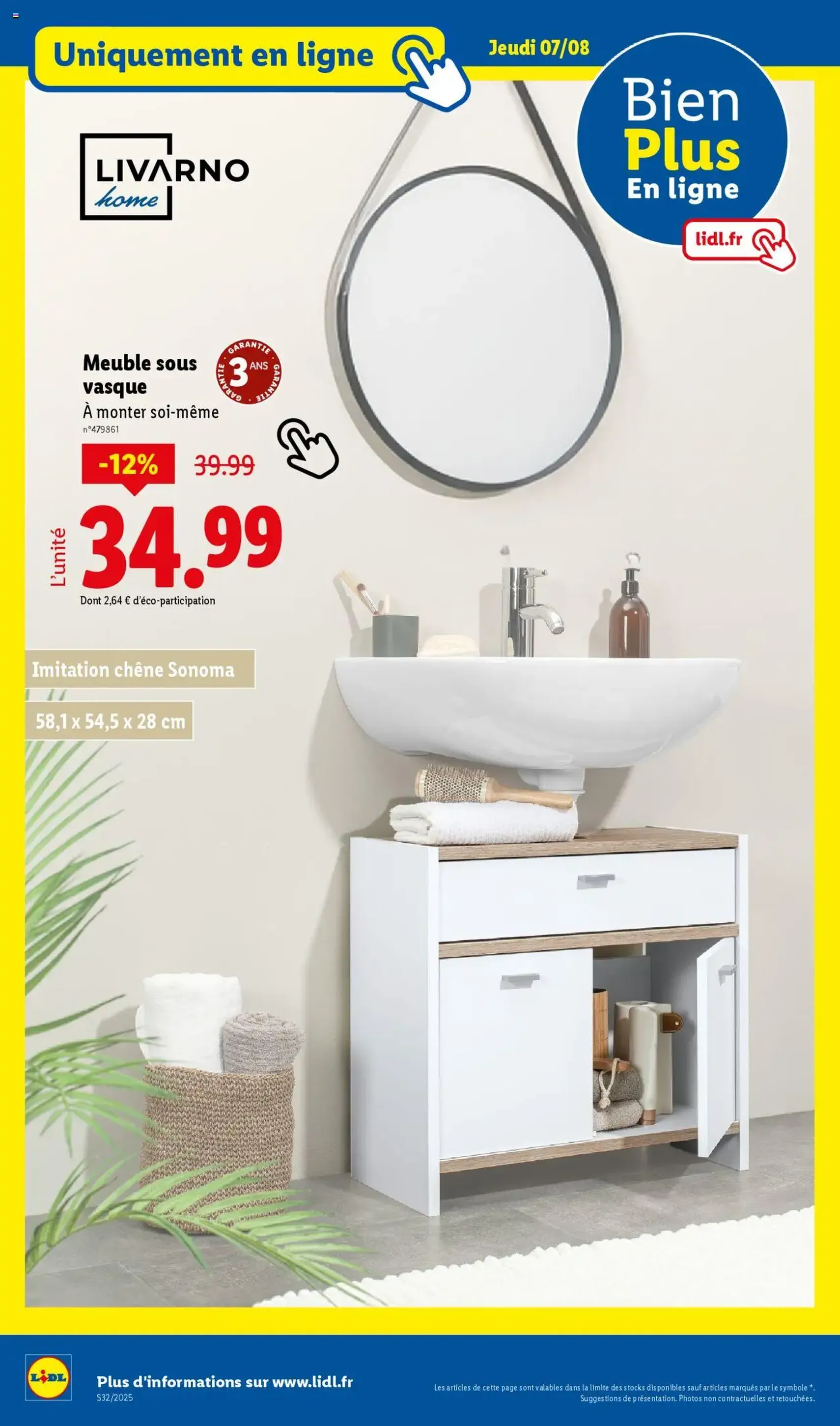 LIDL catalogue semaine 31 - brochure valable à partir du 07/08/2025, page 48 sur 76 LIDL catalogue semaine 31 - brochure valable à partir du 07/08/2025, page 48 sur 76