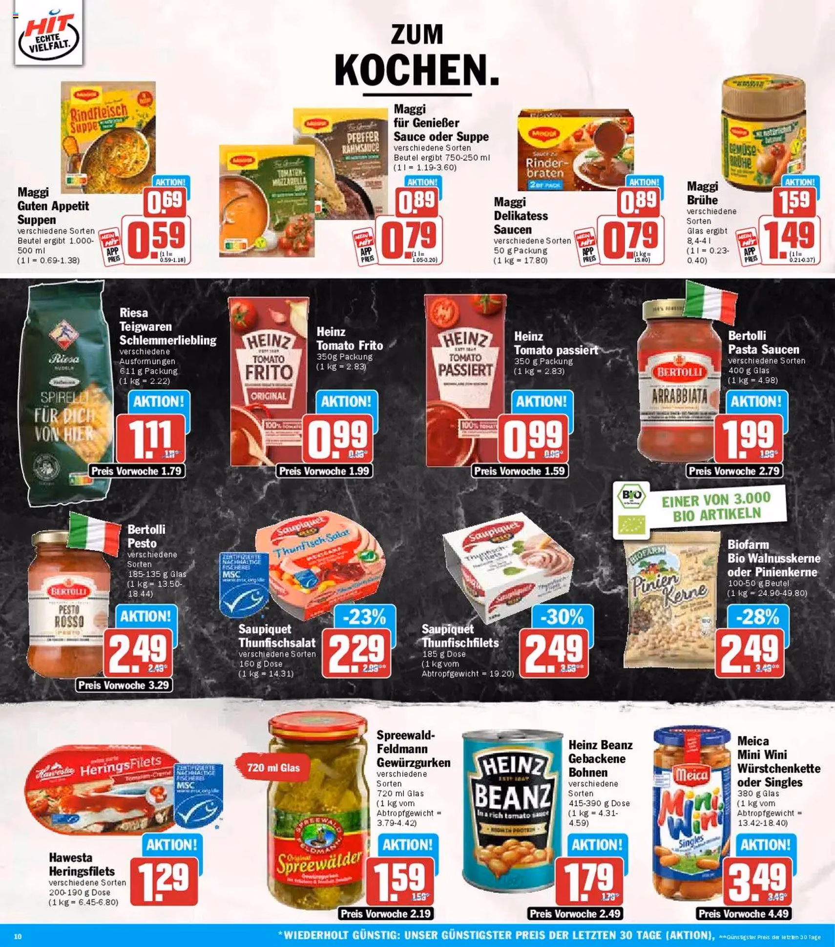 HIT Prospekt - Gültiger Prospekt ab 21.07.2025, Seite 10 von insgesamt 18 HIT Prospekt - Gültiger Prospekt ab 21.07.2025, Seite 10 von insgesamt 18