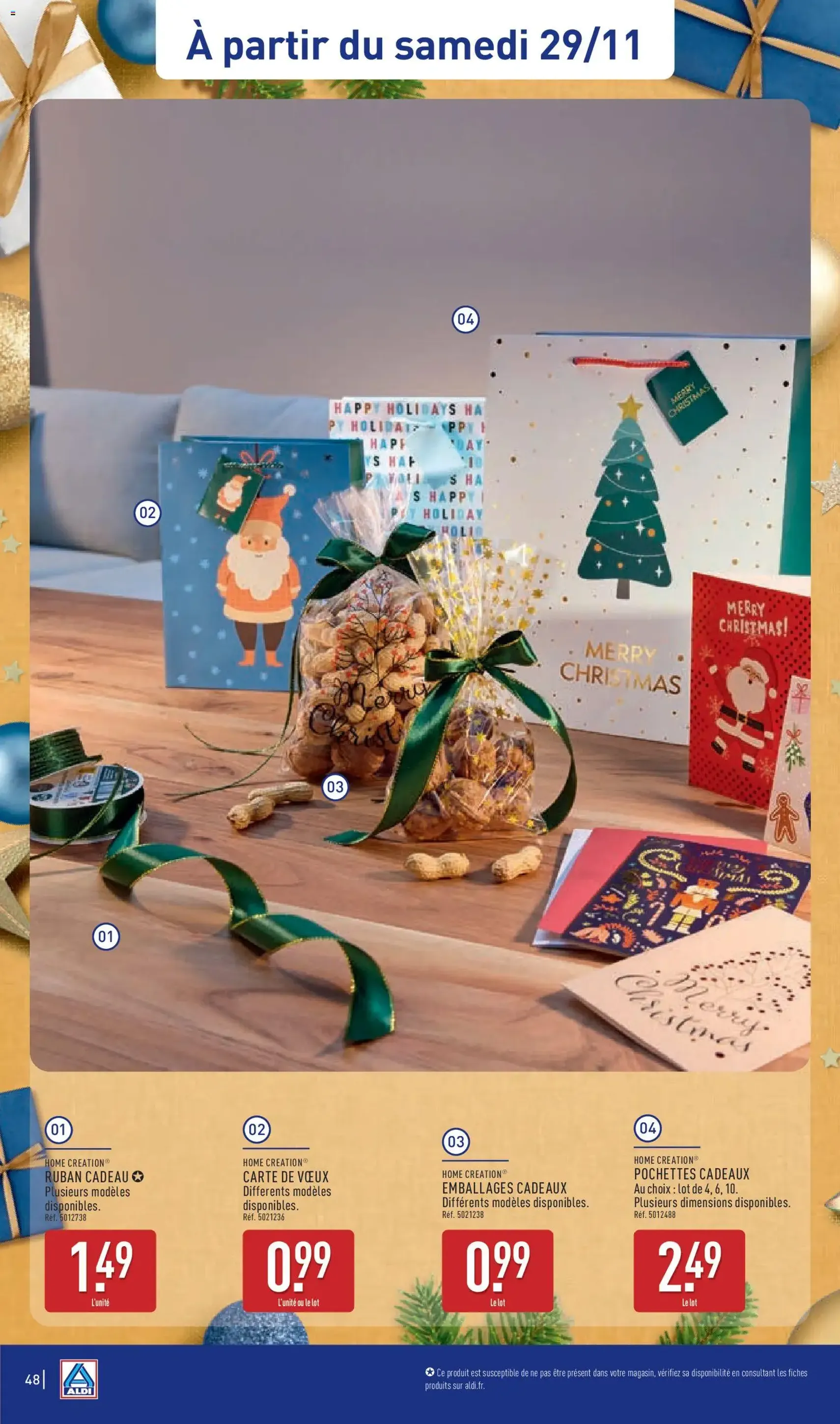 Aldi - Catalogue de la semaine 48 - brochure valable à partir du 25/11/2025, page 50 sur 56