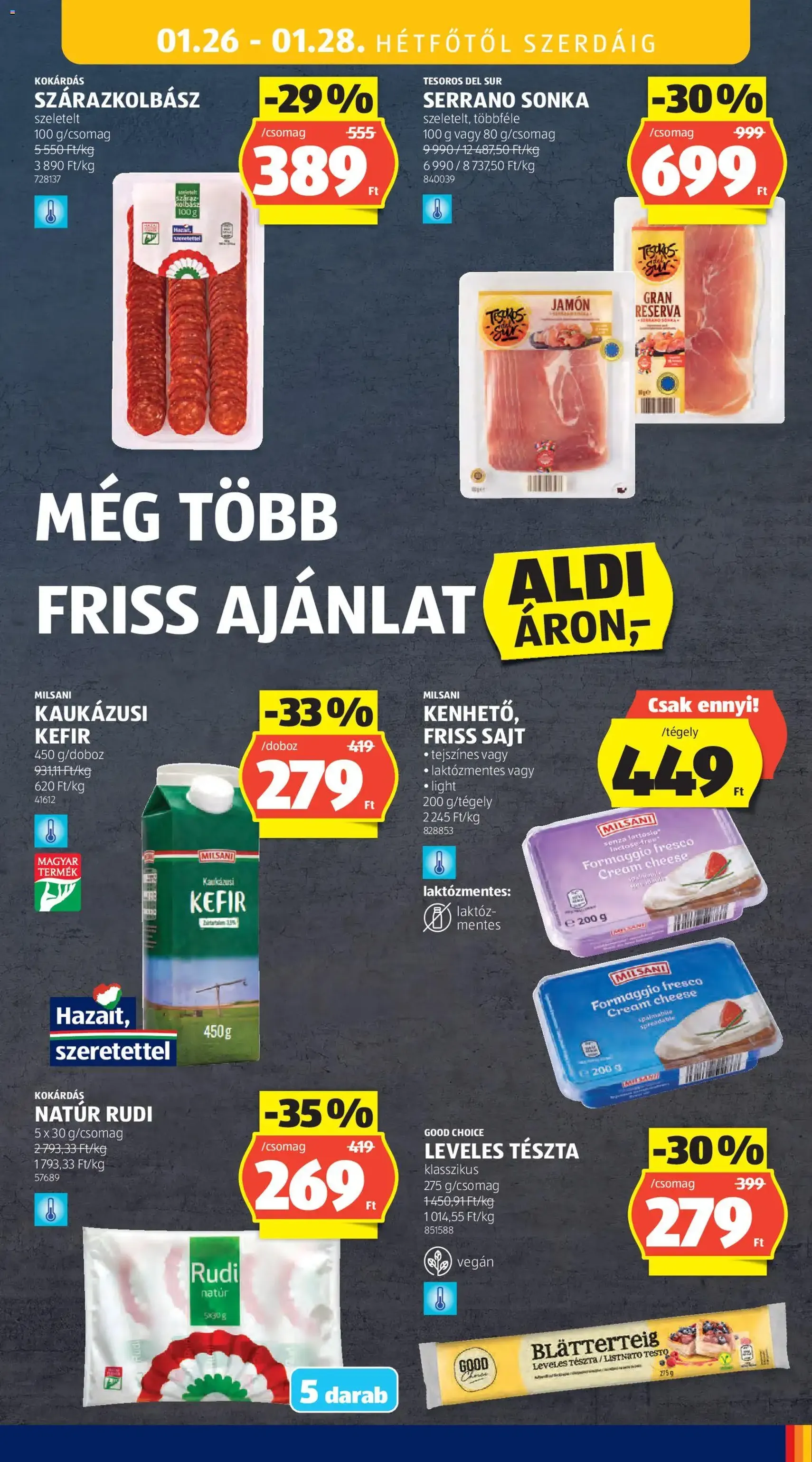 Aldi Akciós újság - 2026.01.22. érvényes szórólap 29 oldal 50 oldalból