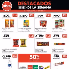 Vista previa del folleto Disco - Destacados - Ofertas I Nacional válido desde 17/10/2025 Vista previa del folleto Disco - Destacados - Ofertas I Nacional válido desde 17/10/2025