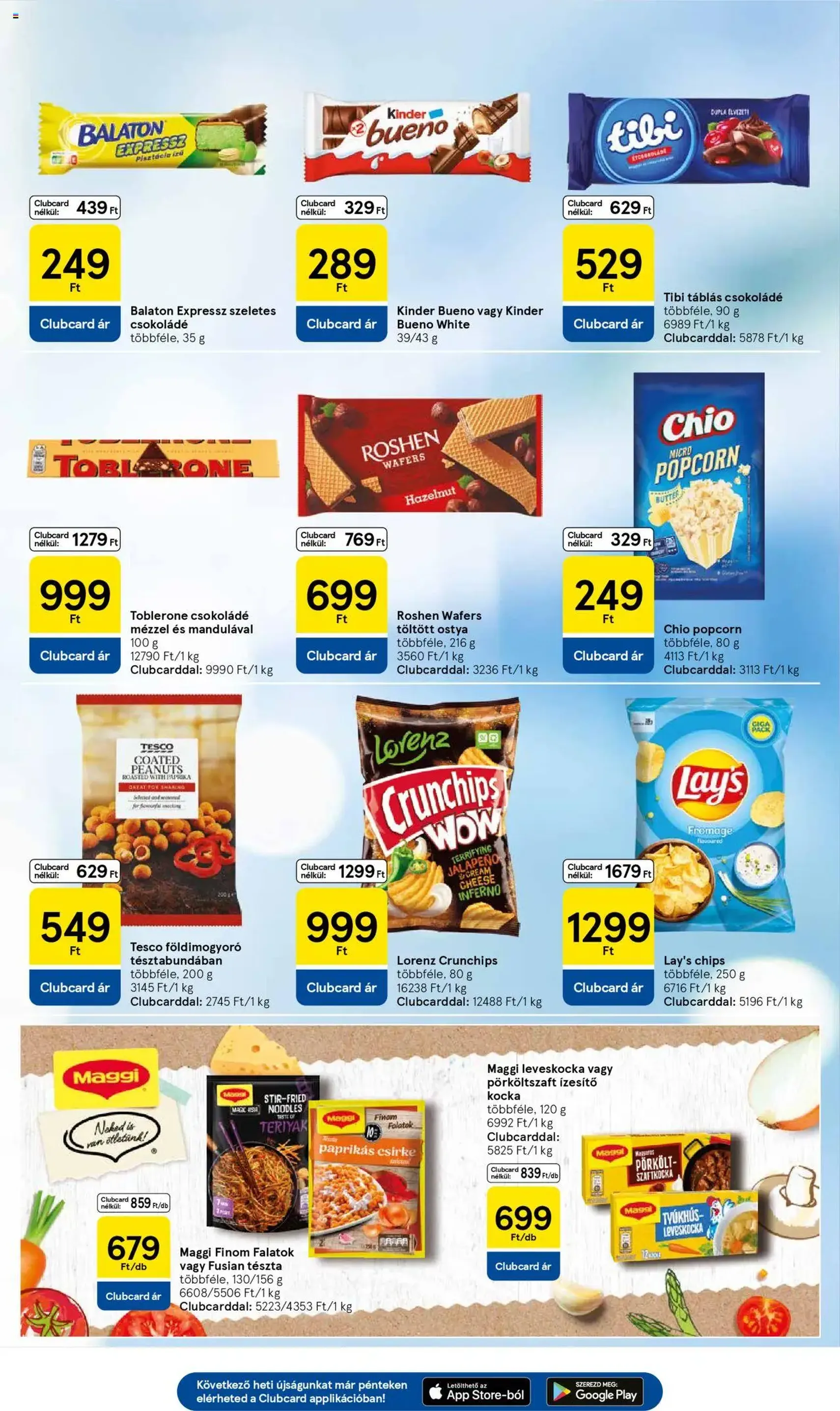 Tesco Hipermarket - Akciós újság - 2025.08.07. érvényes szórólap 21 oldal 32 oldalból Tesco Hipermarket - Akciós újság - 2025.08.07. érvényes szórólap 21 oldal 32 oldalból