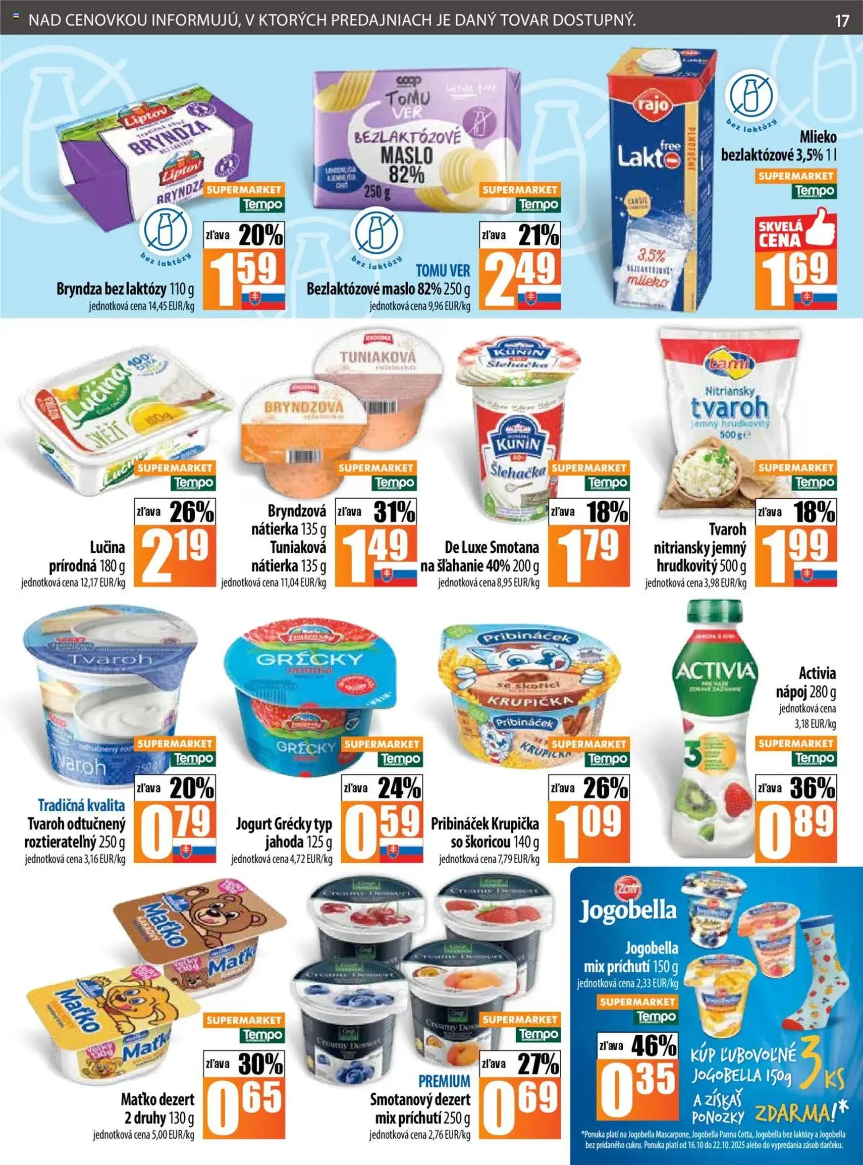COOP Jednota leták - platný leták od 16.10.2025 strana 17 z 28 COOP Jednota leták - platný leták od 16.10.2025 strana 17 z 28