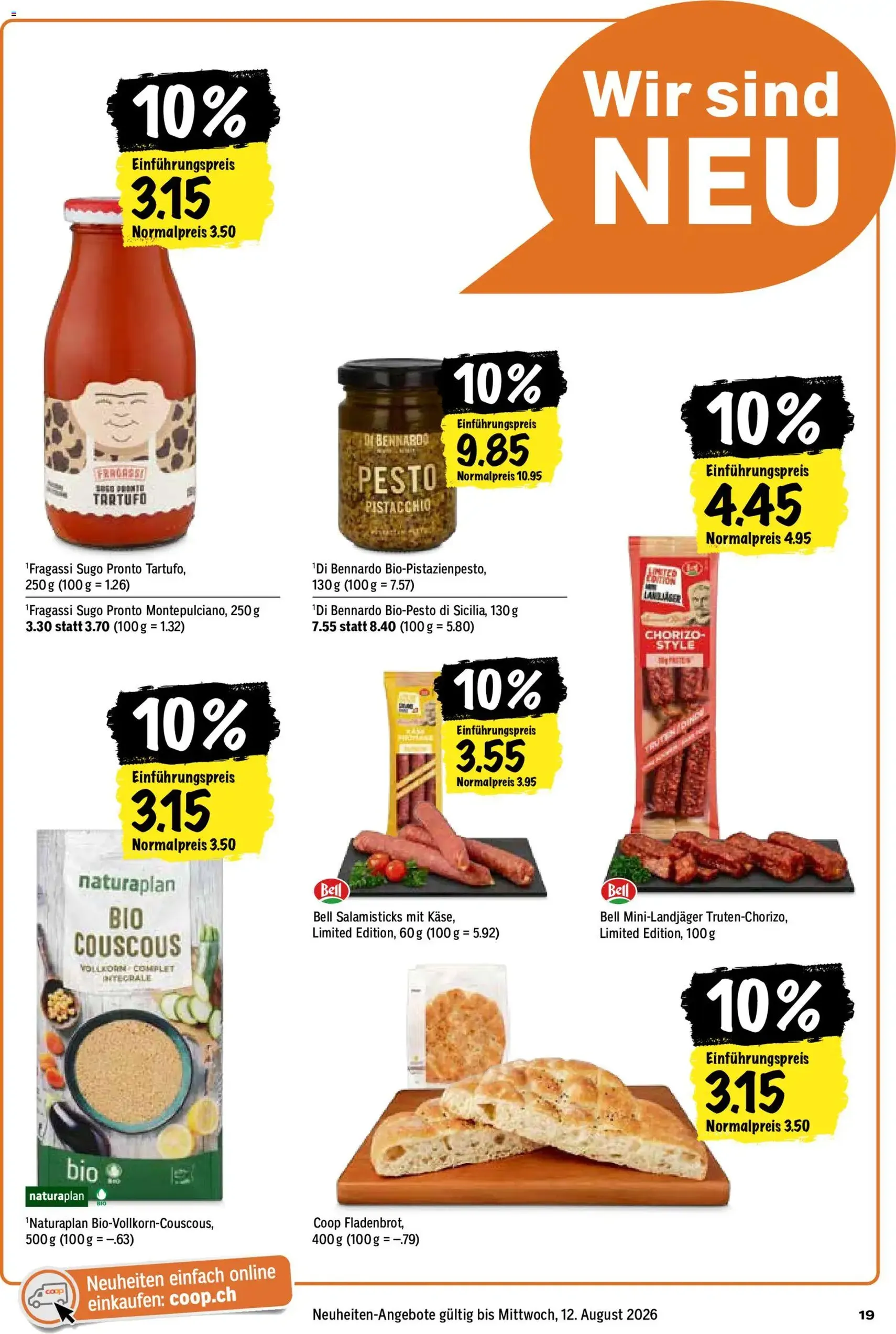 Coop aktionen - Gültiger Prospekt ab 30.07.2026, Seite 19 von insgesamt 24