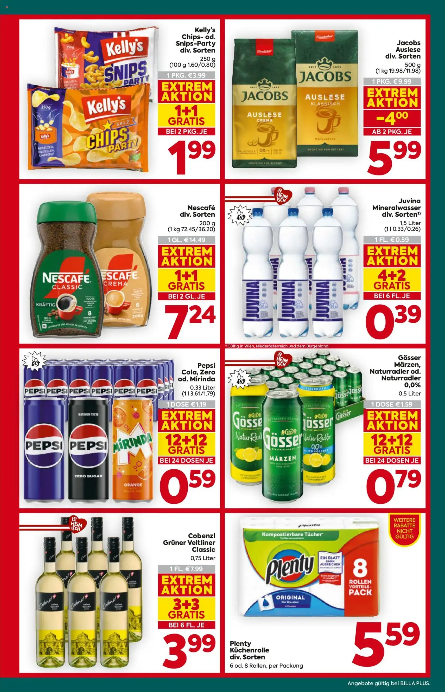 Billa Plus Flugblatt - Gültiger Prospekt ab 07.04.2026, Seite 7 von insgesamt 16