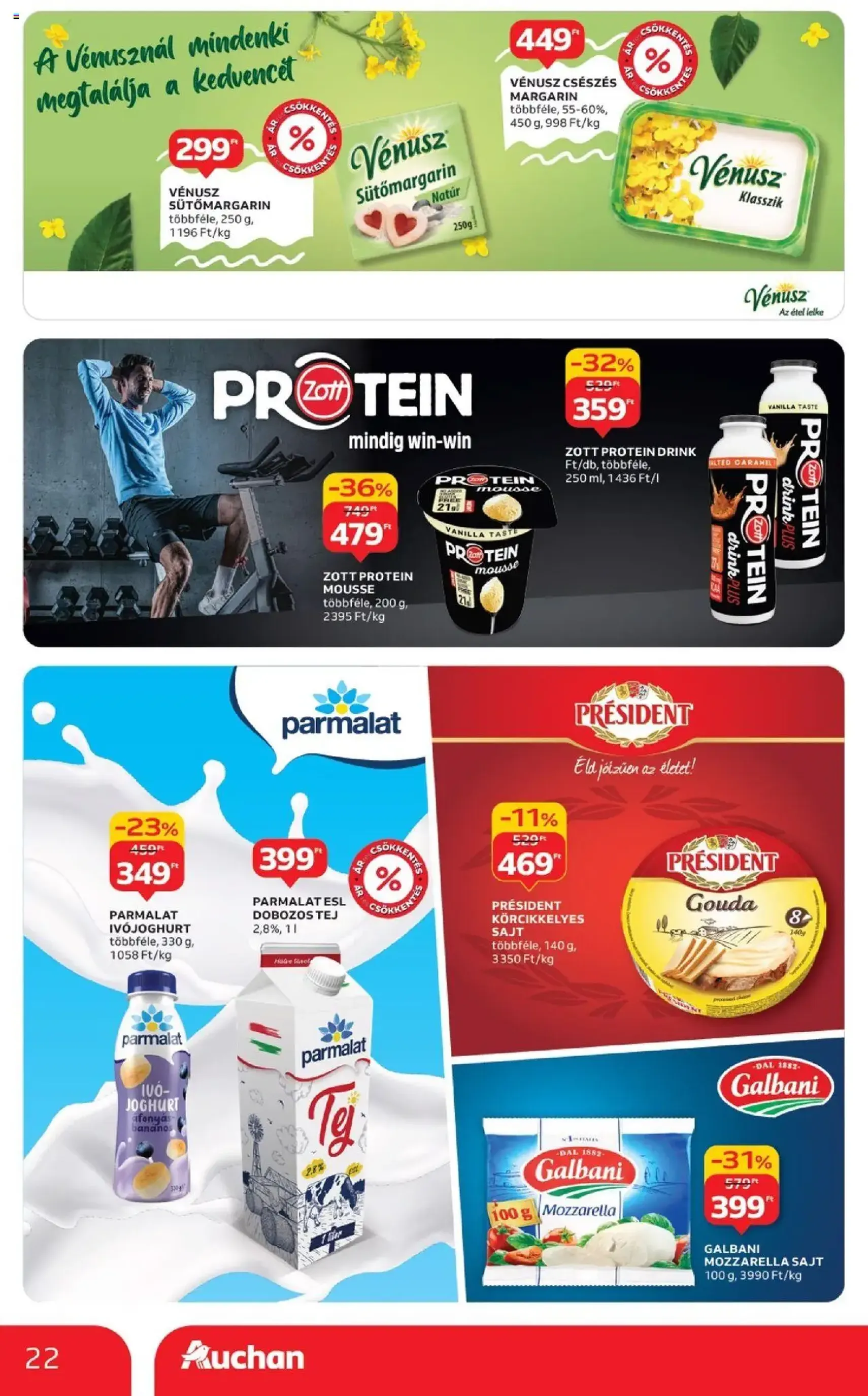 Auchan Akciós újság - 2025.09.04. érvényes szórólap 22 oldal 52 oldalból Auchan Akciós újság - 2025.09.04. érvényes szórólap 22 oldal 52 oldalból