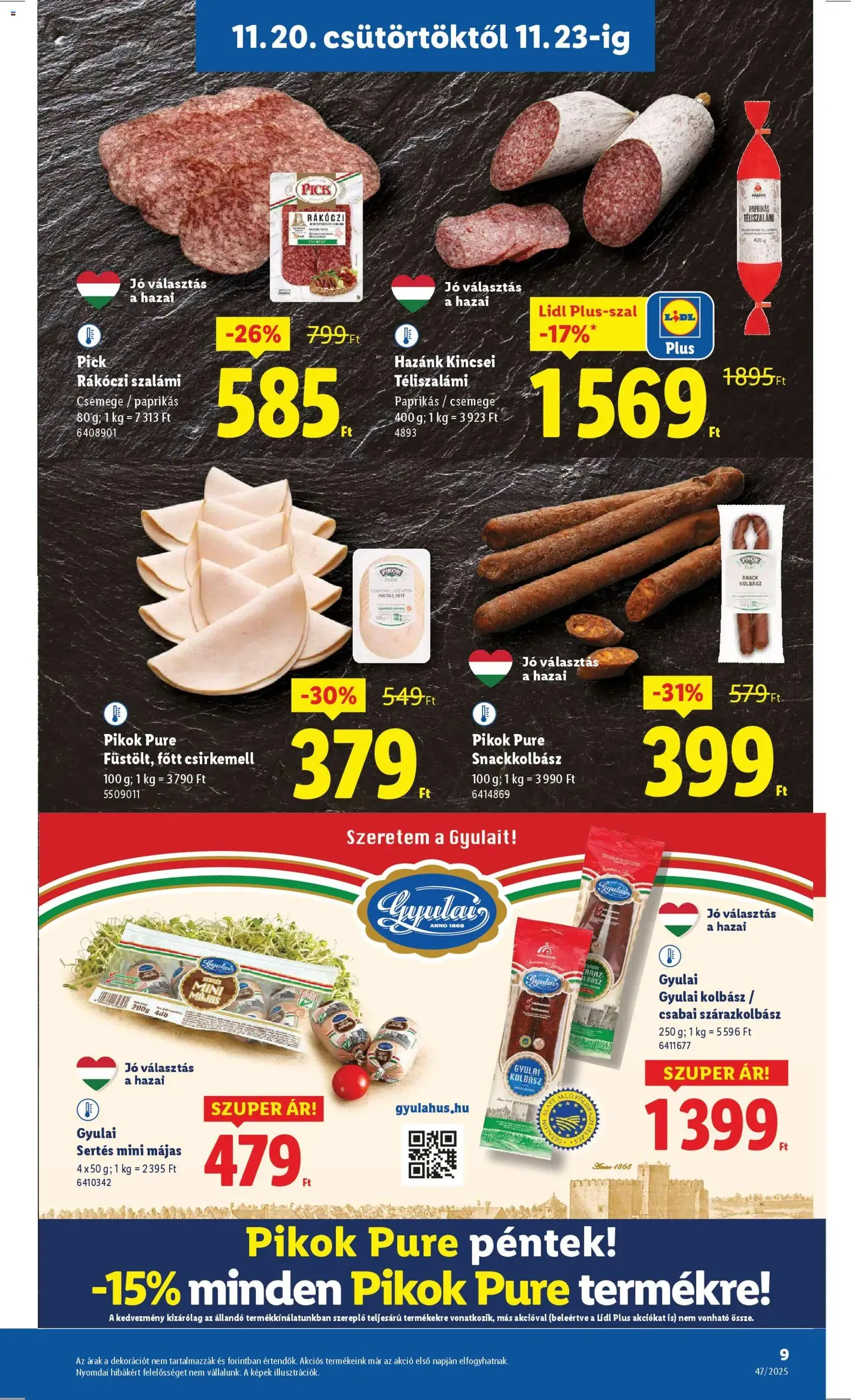 Lidl Black Friday - 2025.11.20. érvényes szórólap 9 oldal 66 oldalból