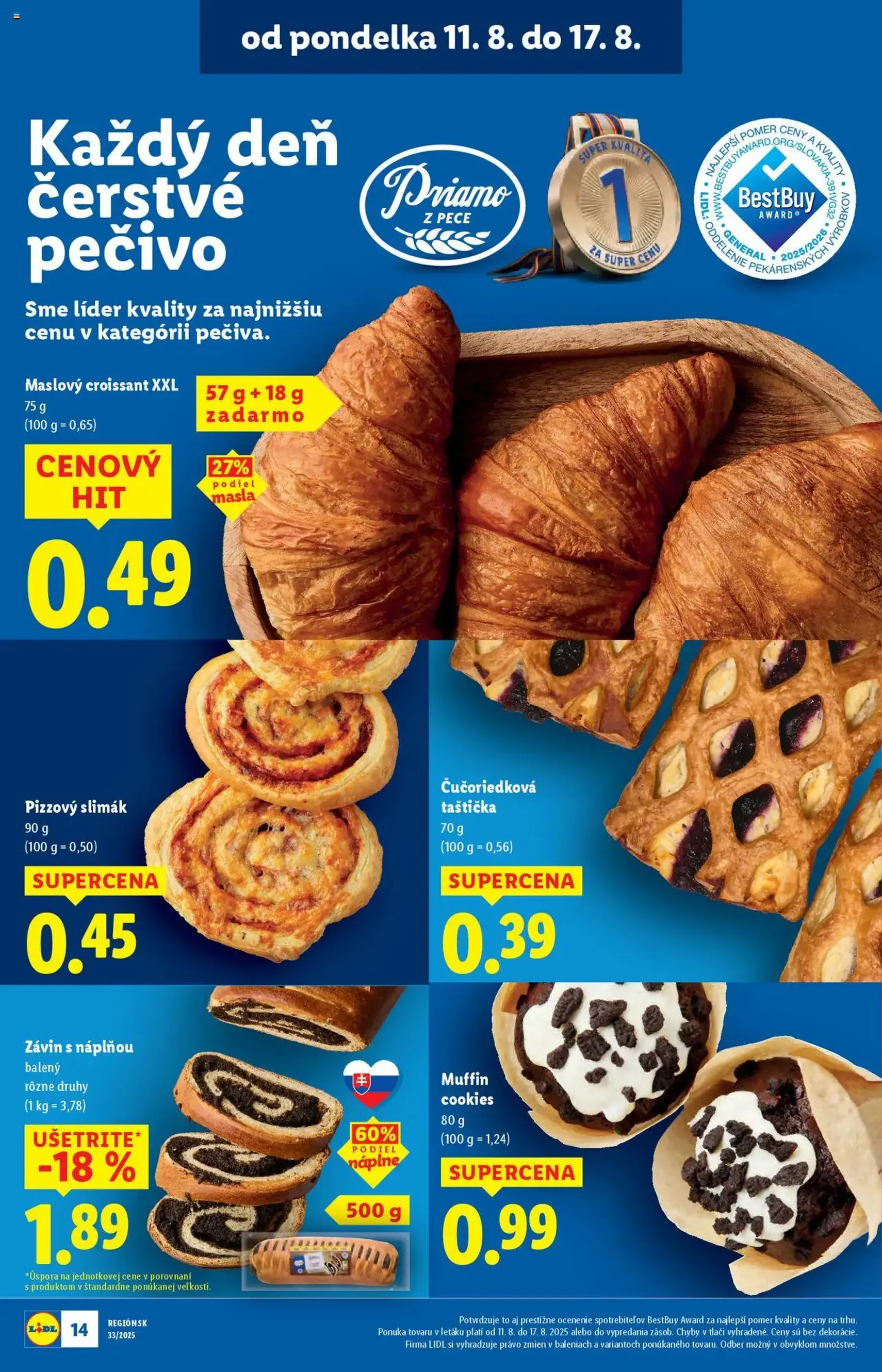 Lidl leták - platný leták od 11.08.2025 strana 14 z 93