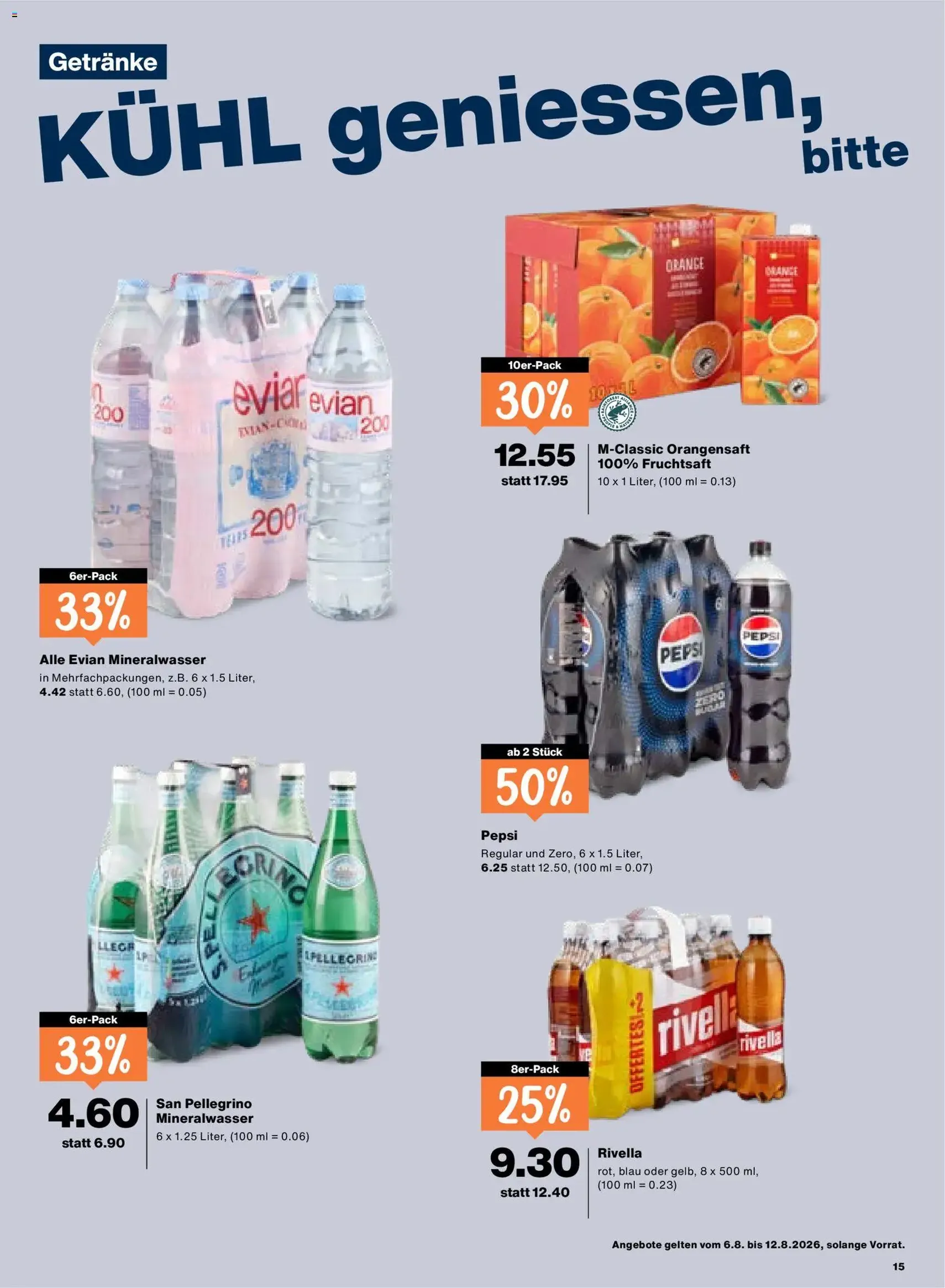 Migros aktionen - Gültiger Prospekt ab 06.08.2026, Seite 15 von insgesamt 24