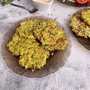 Voorvertoning van recept Courgette pannenkoeken