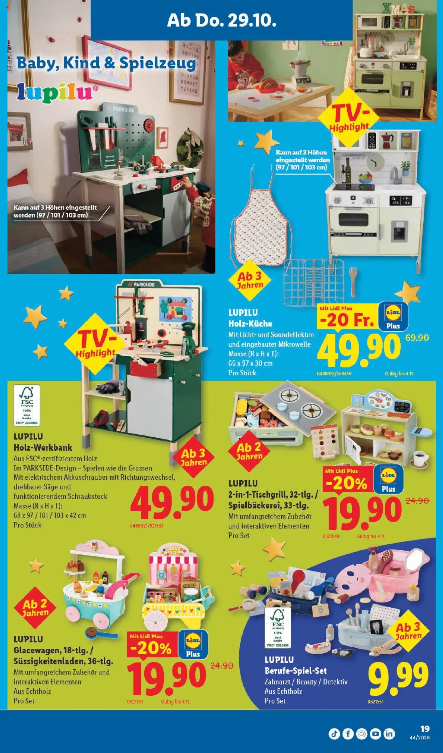 Lidl aktionen - Gültiger Prospekt ab 29.10.2026, Seite 21 von insgesamt 38