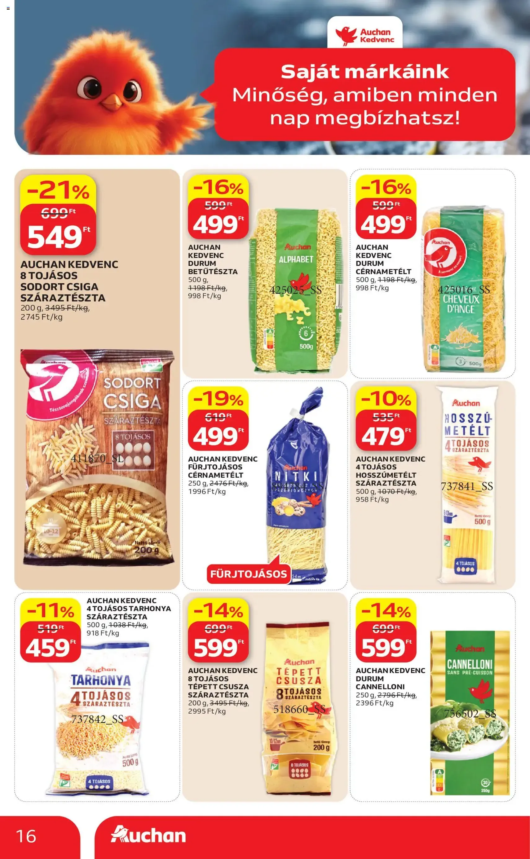 Auchan akciós újság - 2026.06.25. érvényes szórólap 16 oldal 38 oldalból