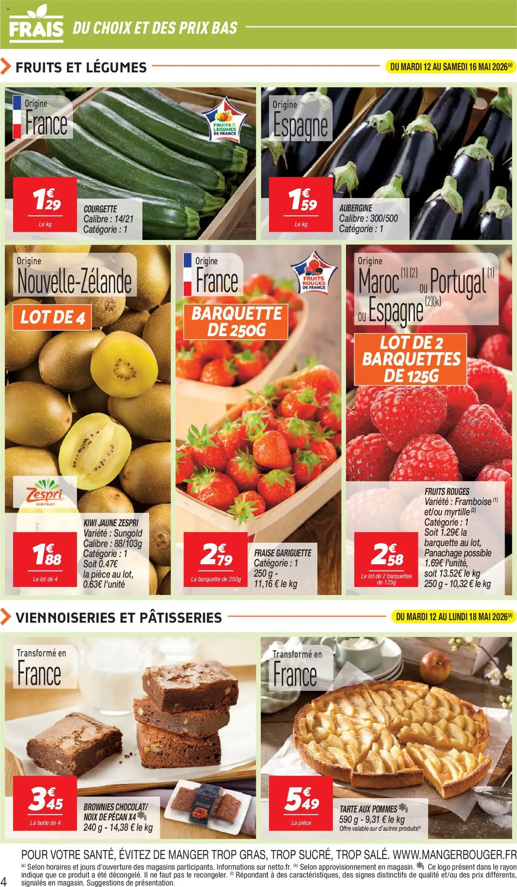 Netto - c'est immanquable - brochure valable à partir du 12/05/2026, page 4 sur 18