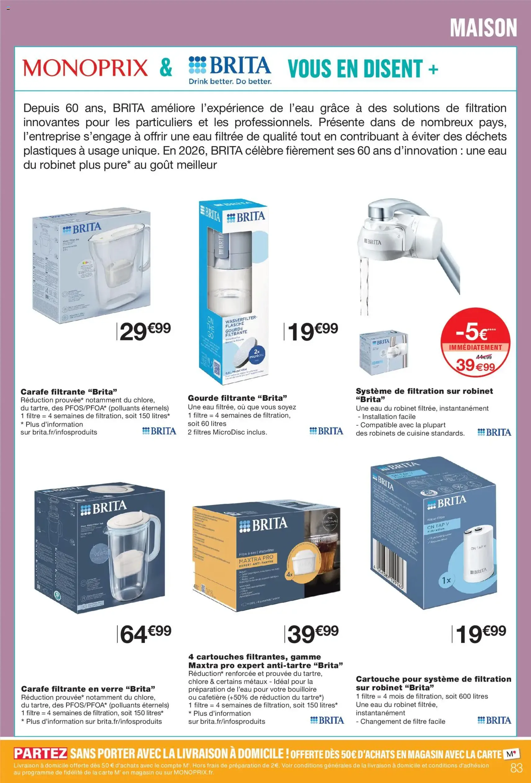 Monoprix catalogue - brochure valable à partir du 25/08/2026, page 83 sur 85