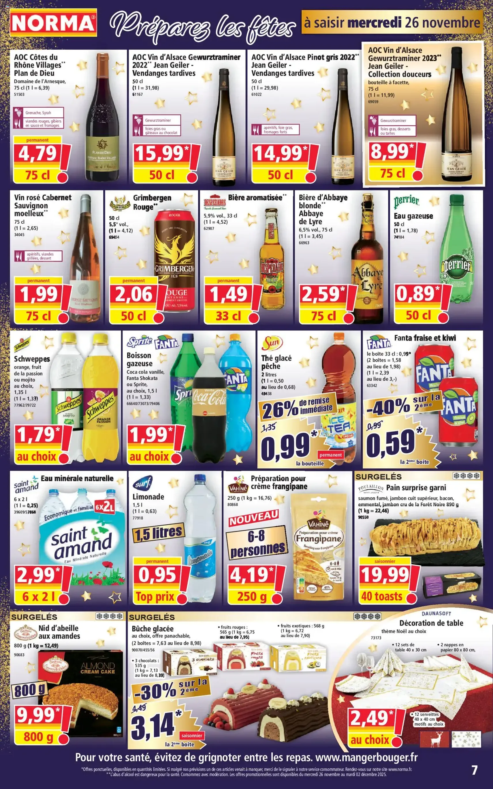 Norma catalogue - brochure valable à partir du 26/11/2025, page 7 sur 12