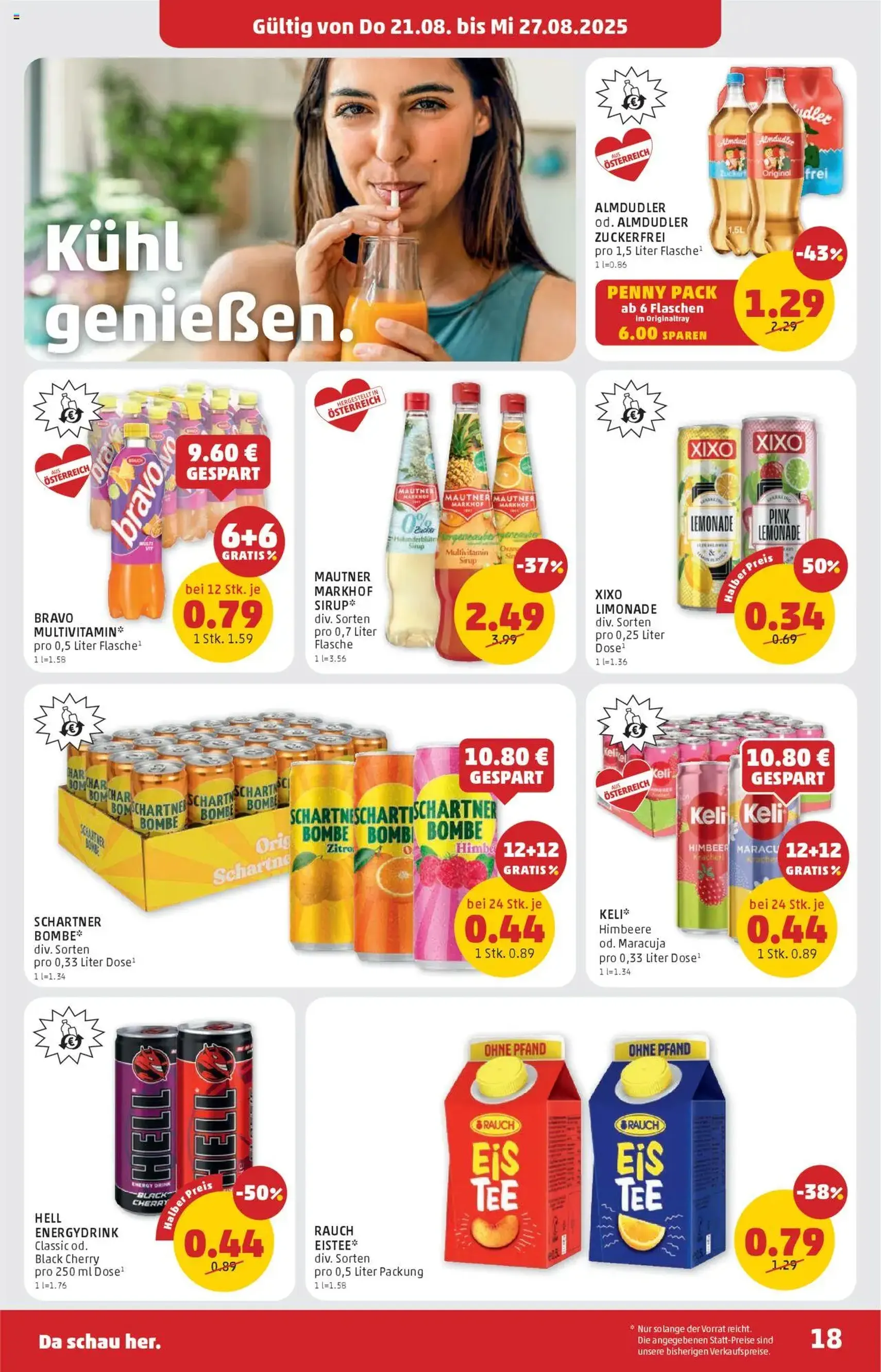 Penny Markt Flugblatt - Gültiger Prospekt ab 21.08.2025, Seite 18 von insgesamt 32