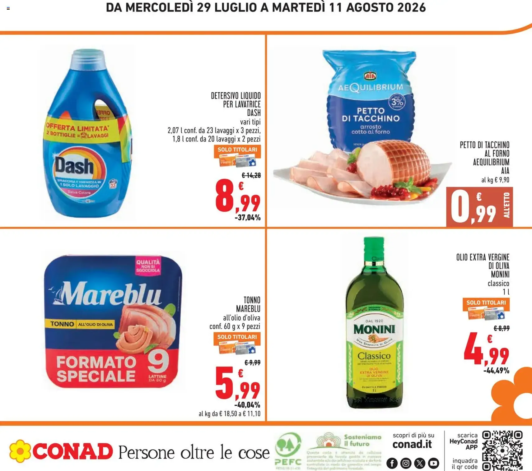 Conad volantino - volantino valido dal 29/07/2026 pagina 24 di 24