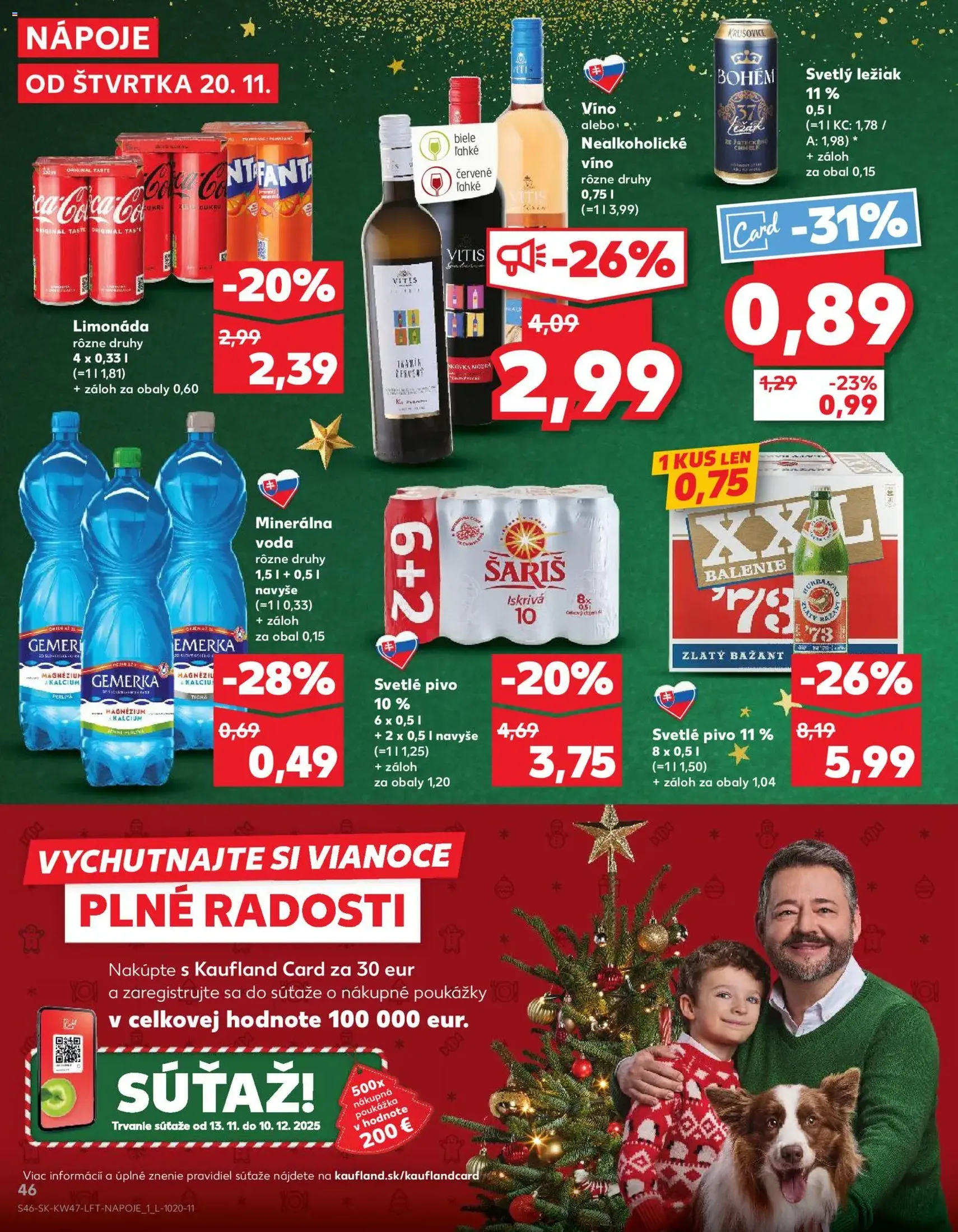 Kaufland SK Akciós újság - 2025.11.20. érvényes szórólap 46 oldal 80 oldalból