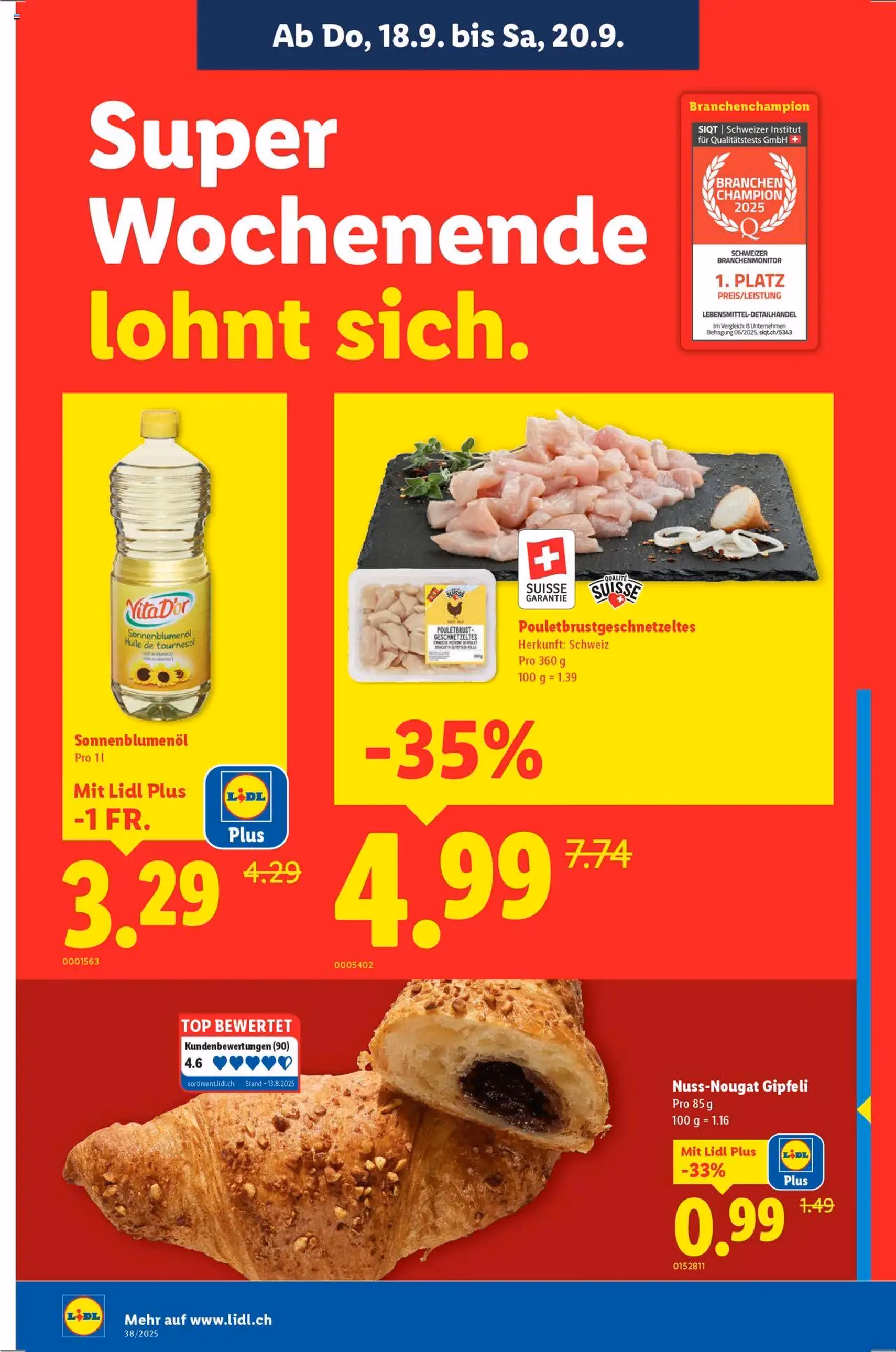 Lidl Aktionen - Gültiger Prospekt ab 18.09.2025, Seite 2 von insgesamt 32