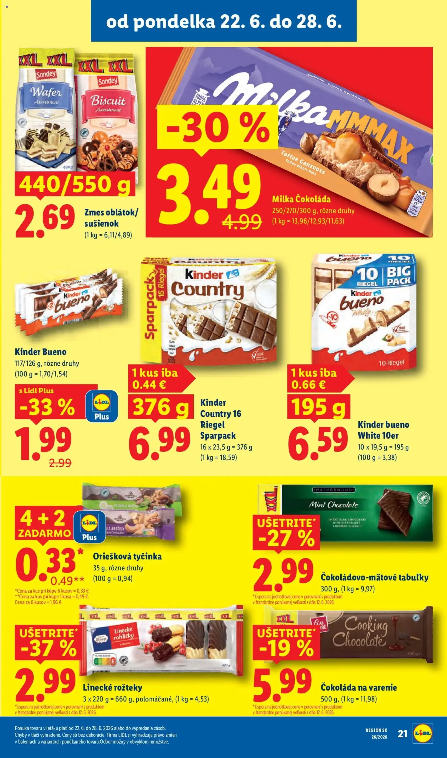 Lidl leták - platný leták od 22.06.2026 strana 32 z 99