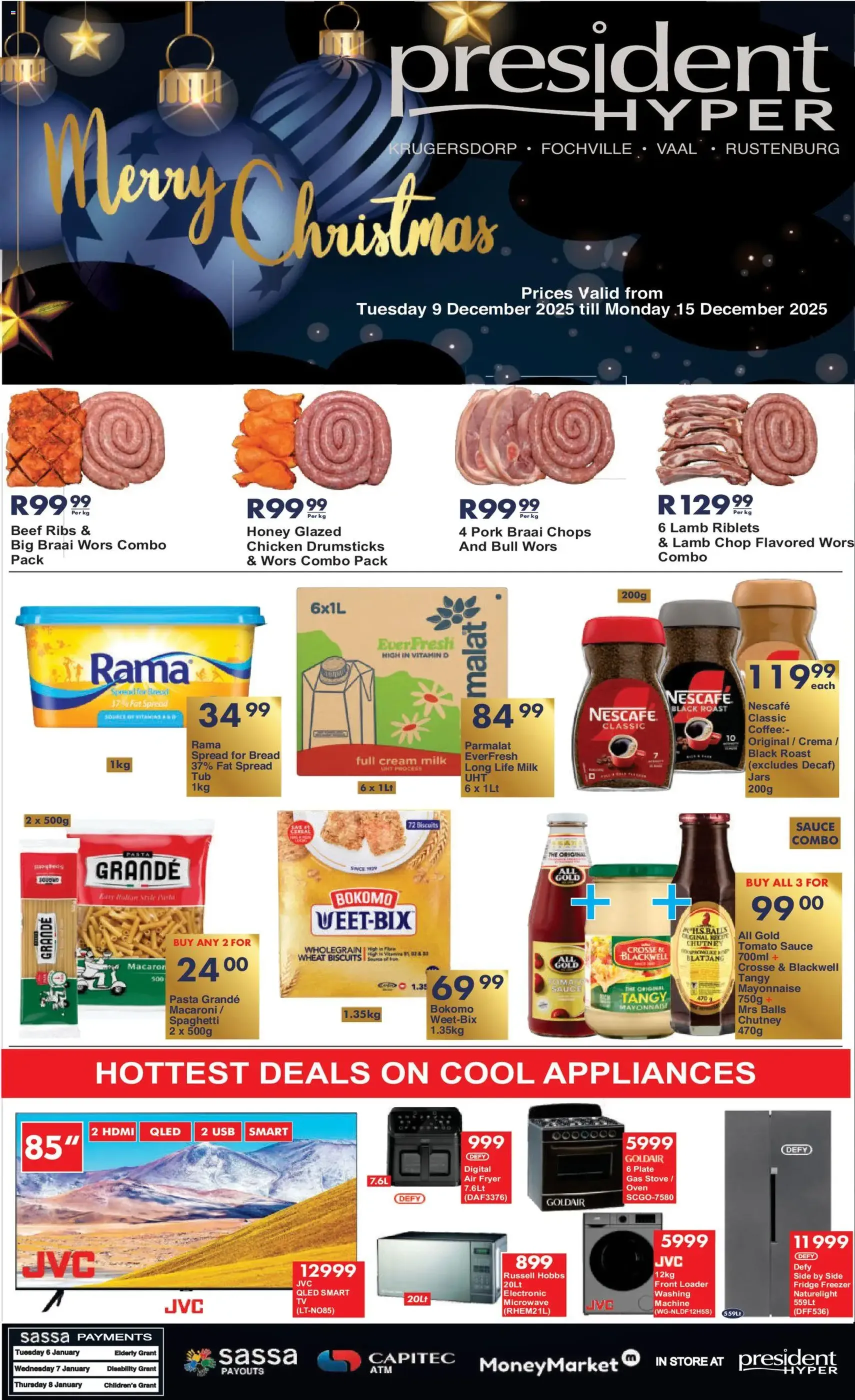 President Hyper Specials - valid flyer from 09/12/2025, page 1 of 8