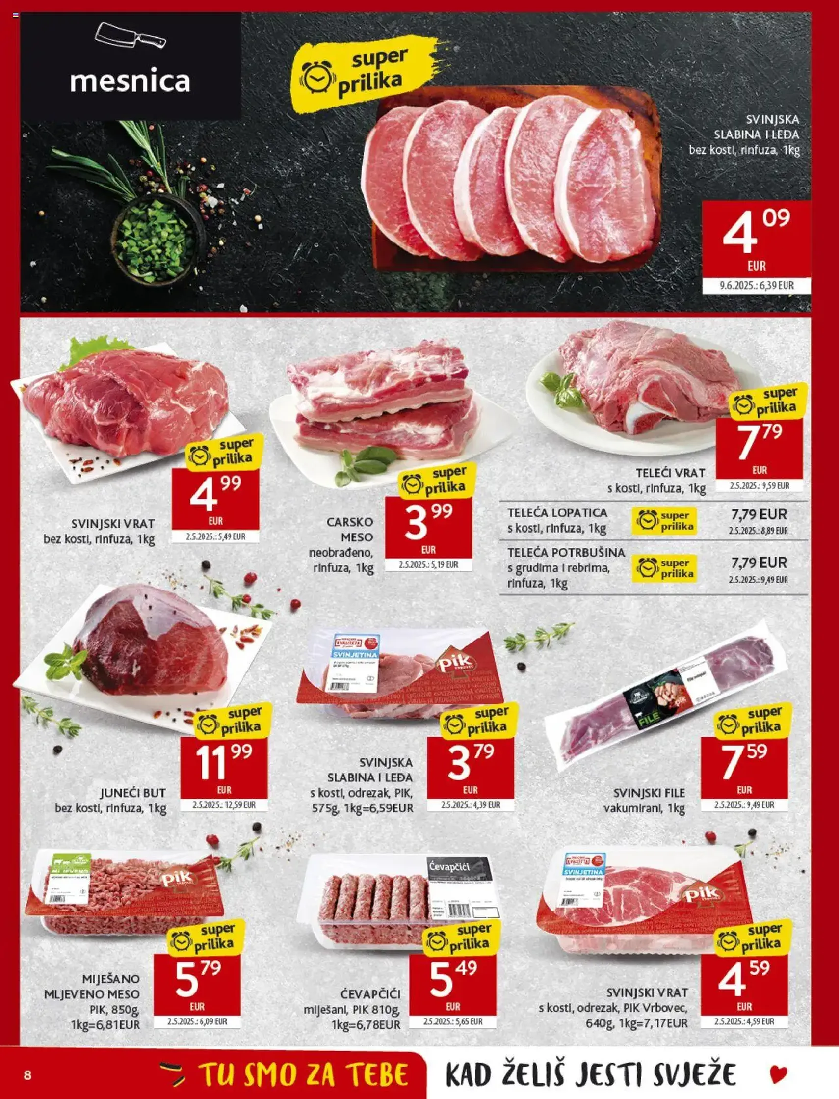 Konzum HR Akciós újság - 2025.08.27. érvényes szórólap 8 oldal 45 oldalból Konzum HR Akciós újság - 2025.08.27. érvényes szórólap 8 oldal 45 oldalból