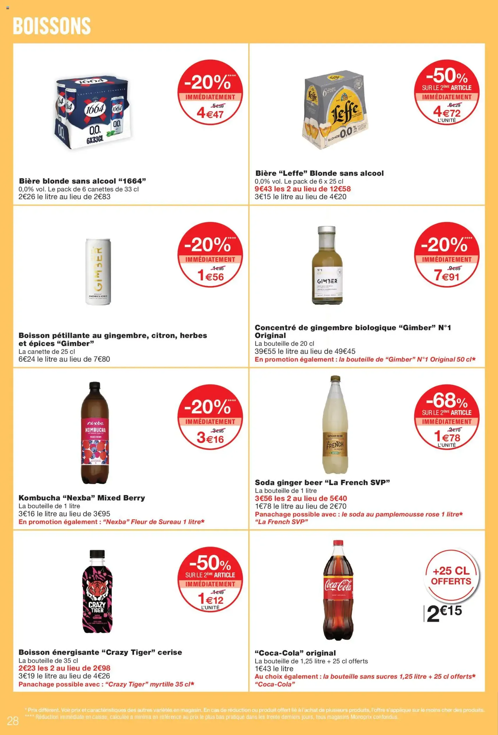 Monoprix catalogue - brochure valable à partir du 22/09/2026, page 28 sur 64