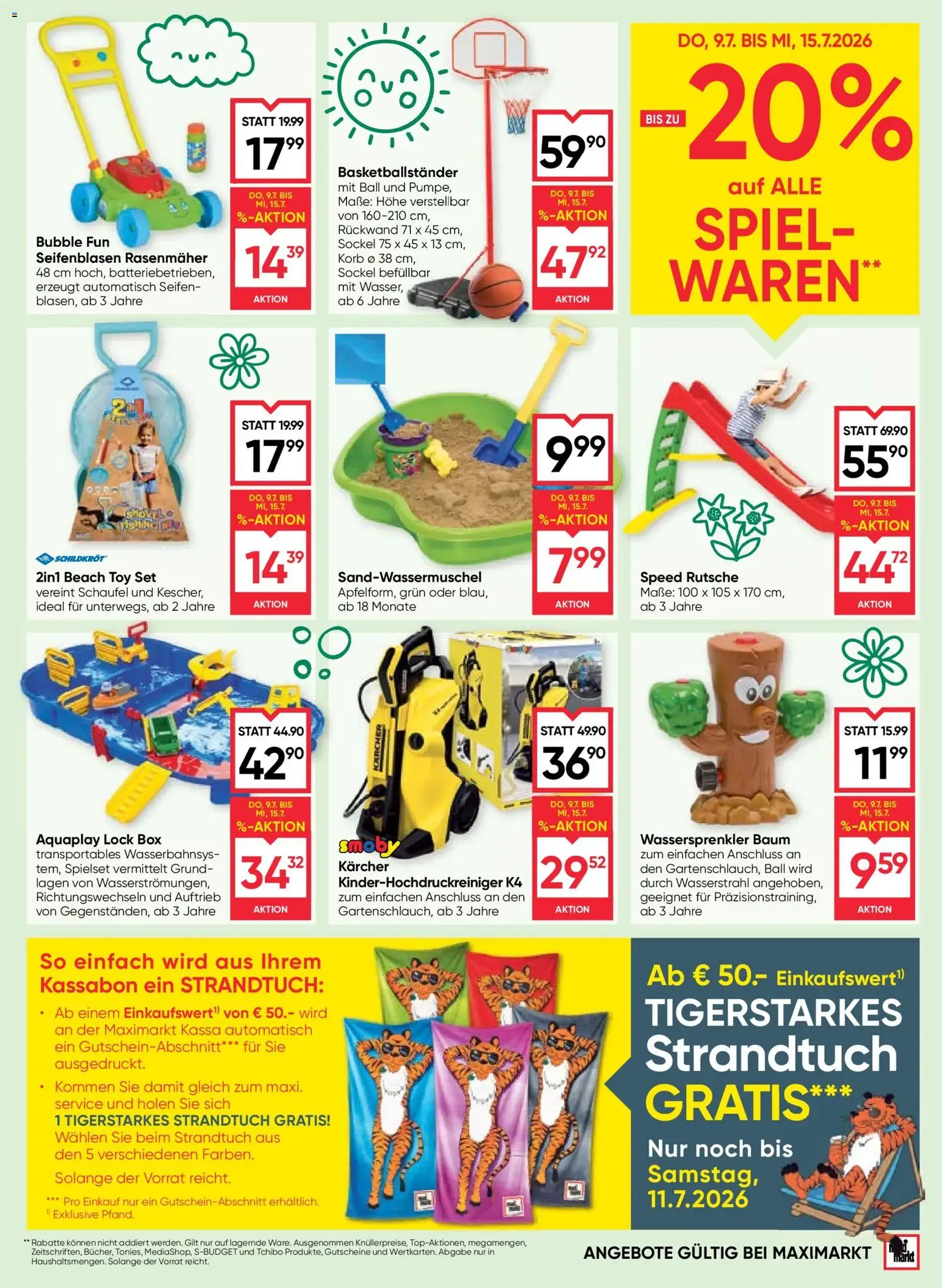 Maximarkt Flugblatt - Gültiger Prospekt ab 09.07.2026, Seite 19 von insgesamt 24