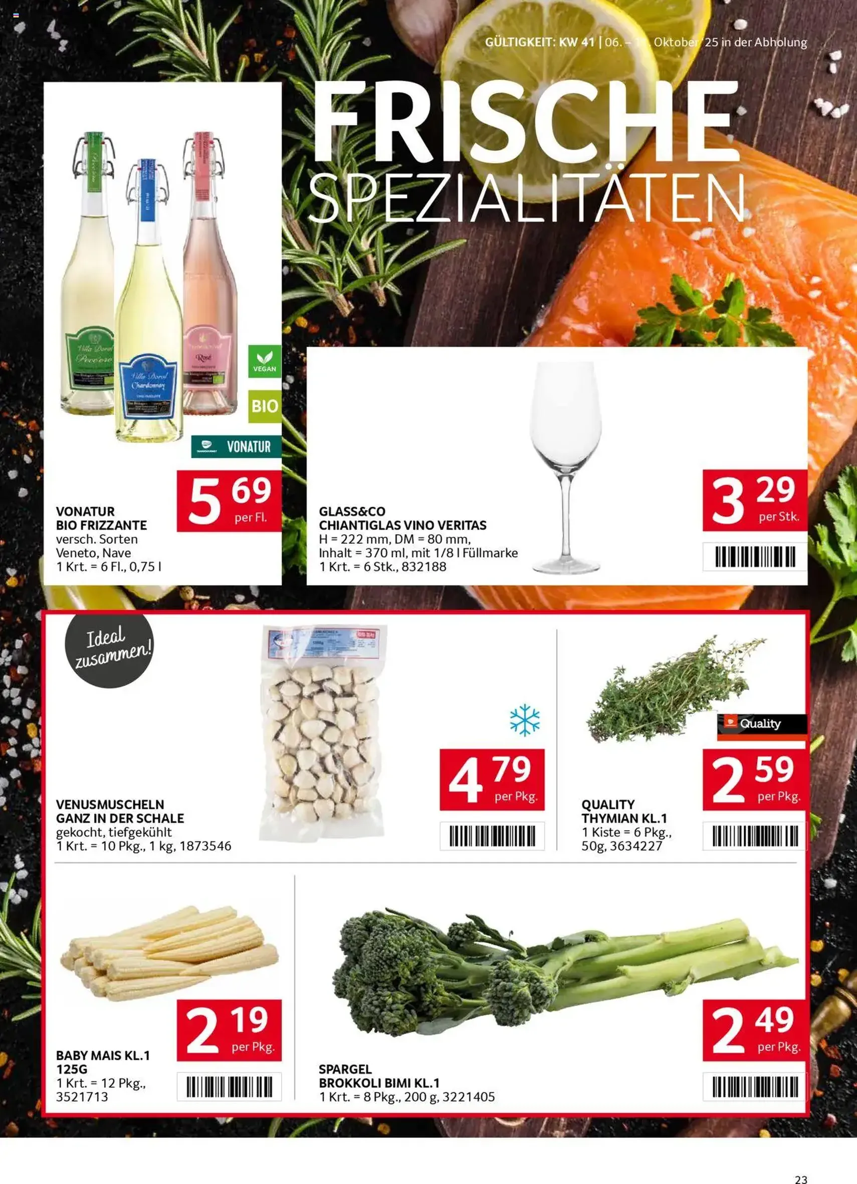 Transgourmet Flugblatt - Gültiger Prospekt ab 05.10.2025, Seite 21 von insgesamt 26