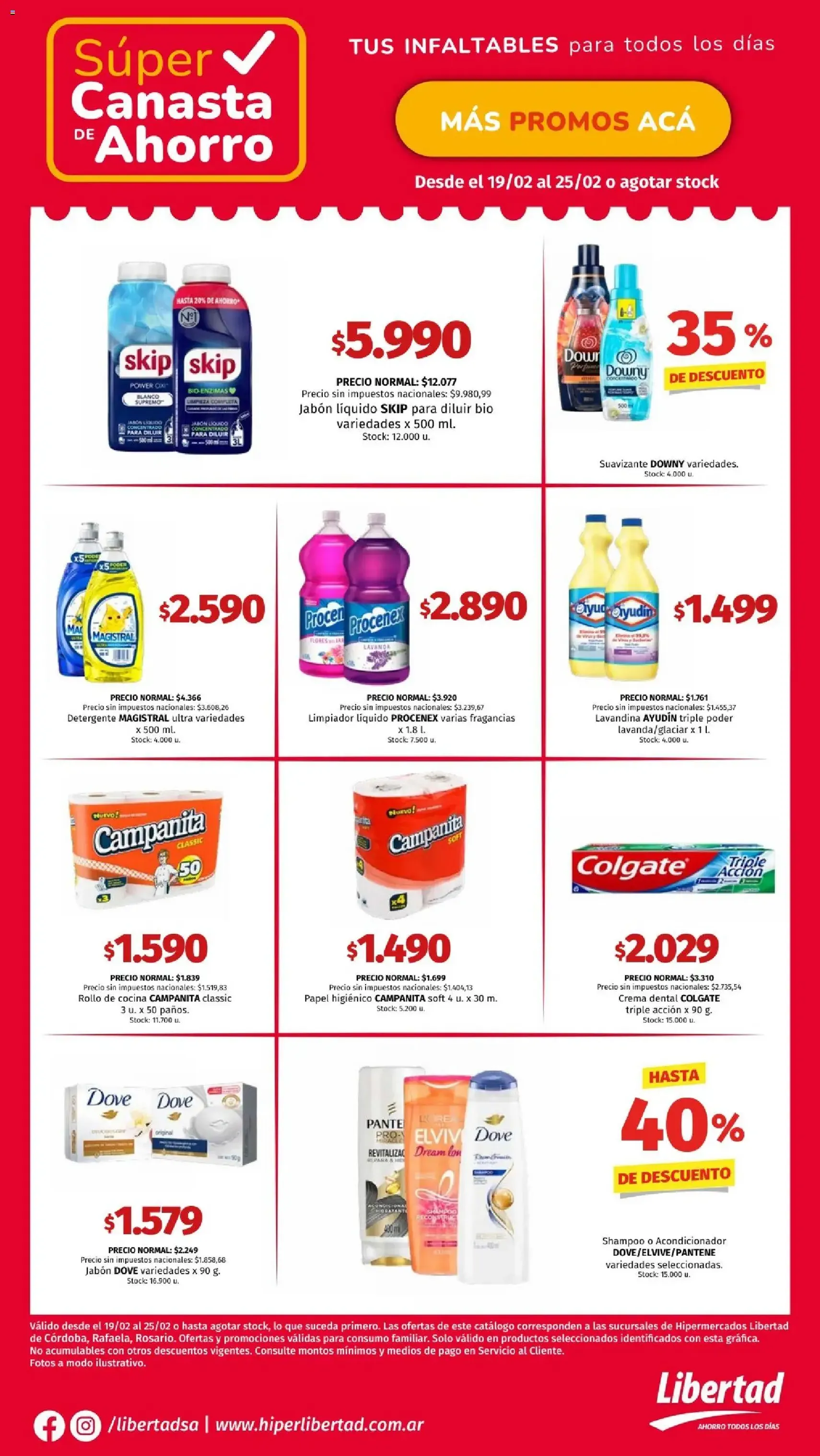 Hipermercado Libertad catálogo - folleto válido desde 19/02/2026 página 6 de 6