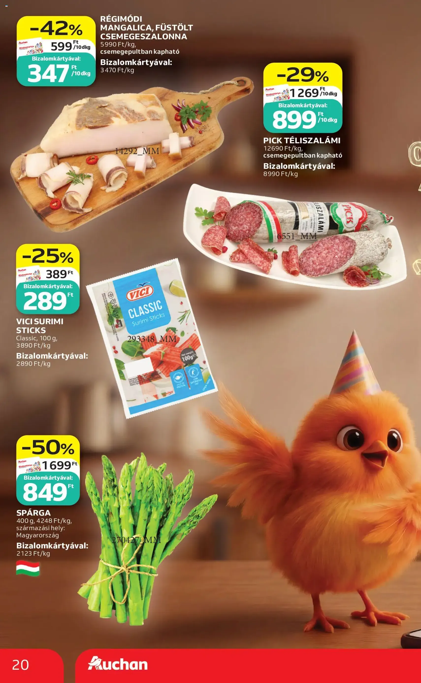 Auchan akciós újság - 2026.05.21. érvényes szórólap 20 oldal 52 oldalból