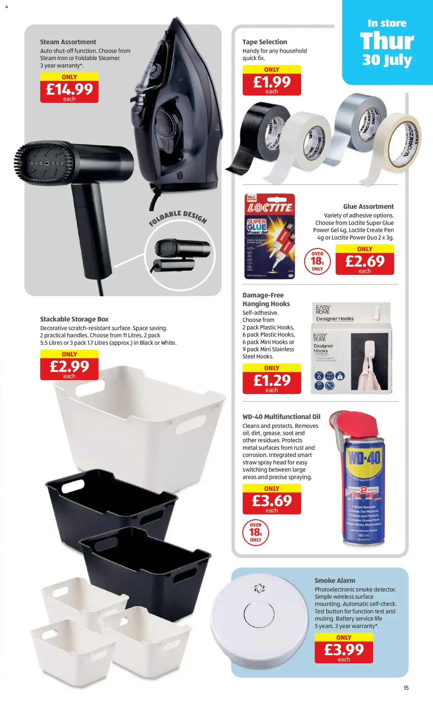 Weekly offers Aldi - valid flyer from 30/07/2026, page 15 of 20