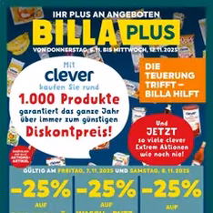 Billa Plus Flugblatt - Prospekt Vorschau gültig ab 06.11.2025