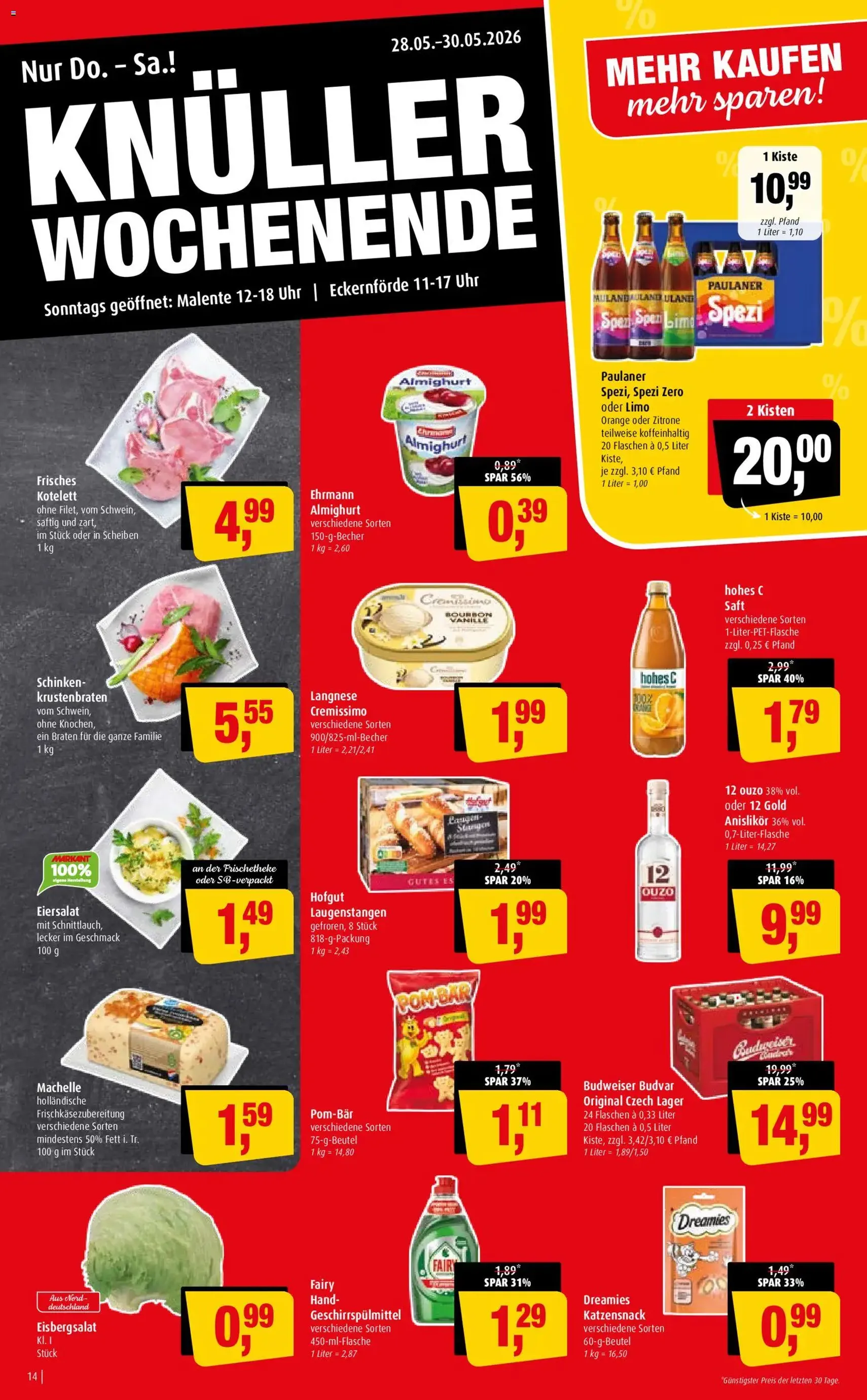 Markant Prospekt - Gültiger Prospekt ab 26.05.2026, Seite 14 von insgesamt 14