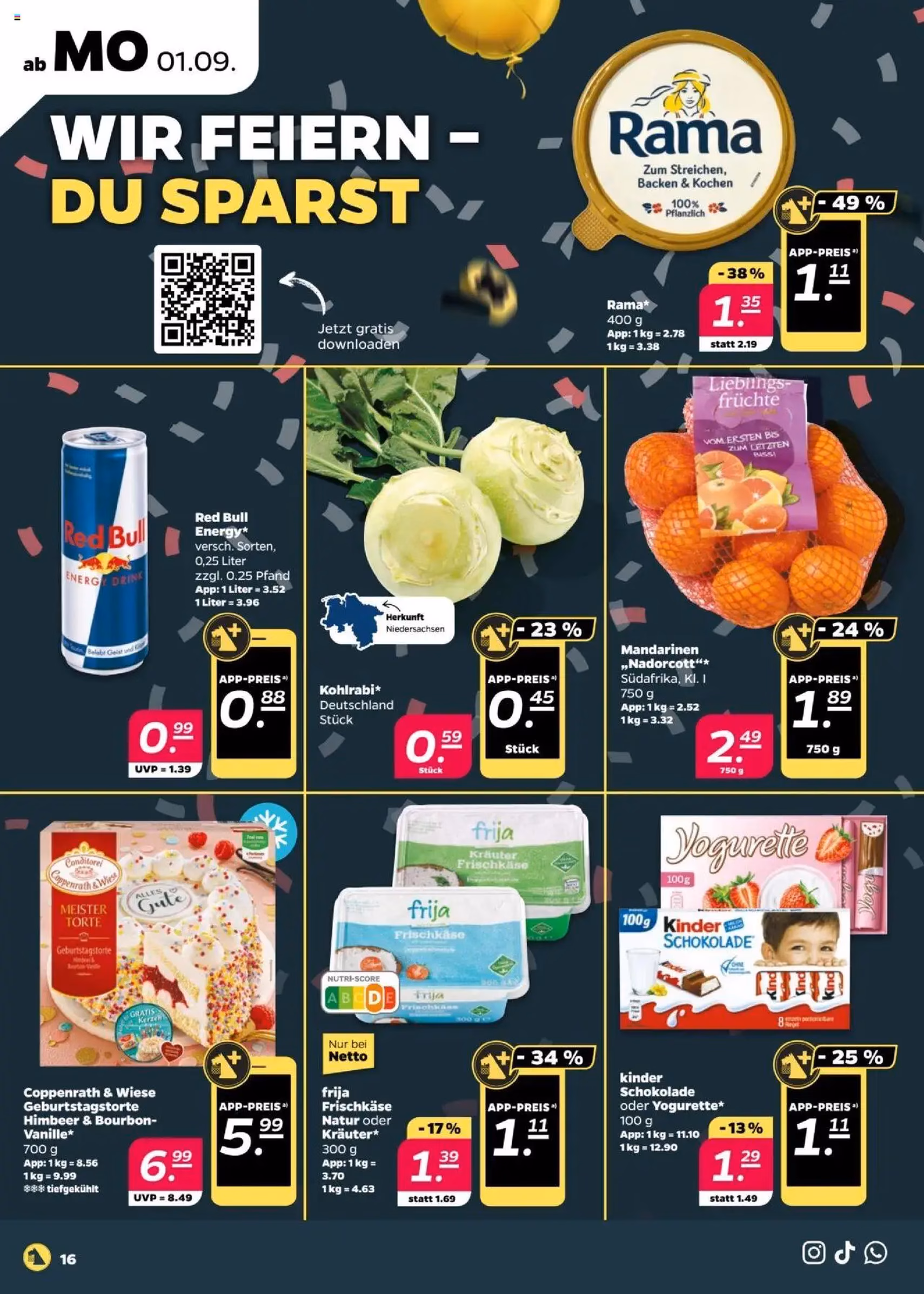 Netto Prospekt - Gültiger Prospekt ab 01.09.2025, Seite 16 von insgesamt 50 Netto Prospekt - Gültiger Prospekt ab 01.09.2025, Seite 16 von insgesamt 50
