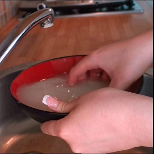 Riso, patate e cozze - procedimento 1