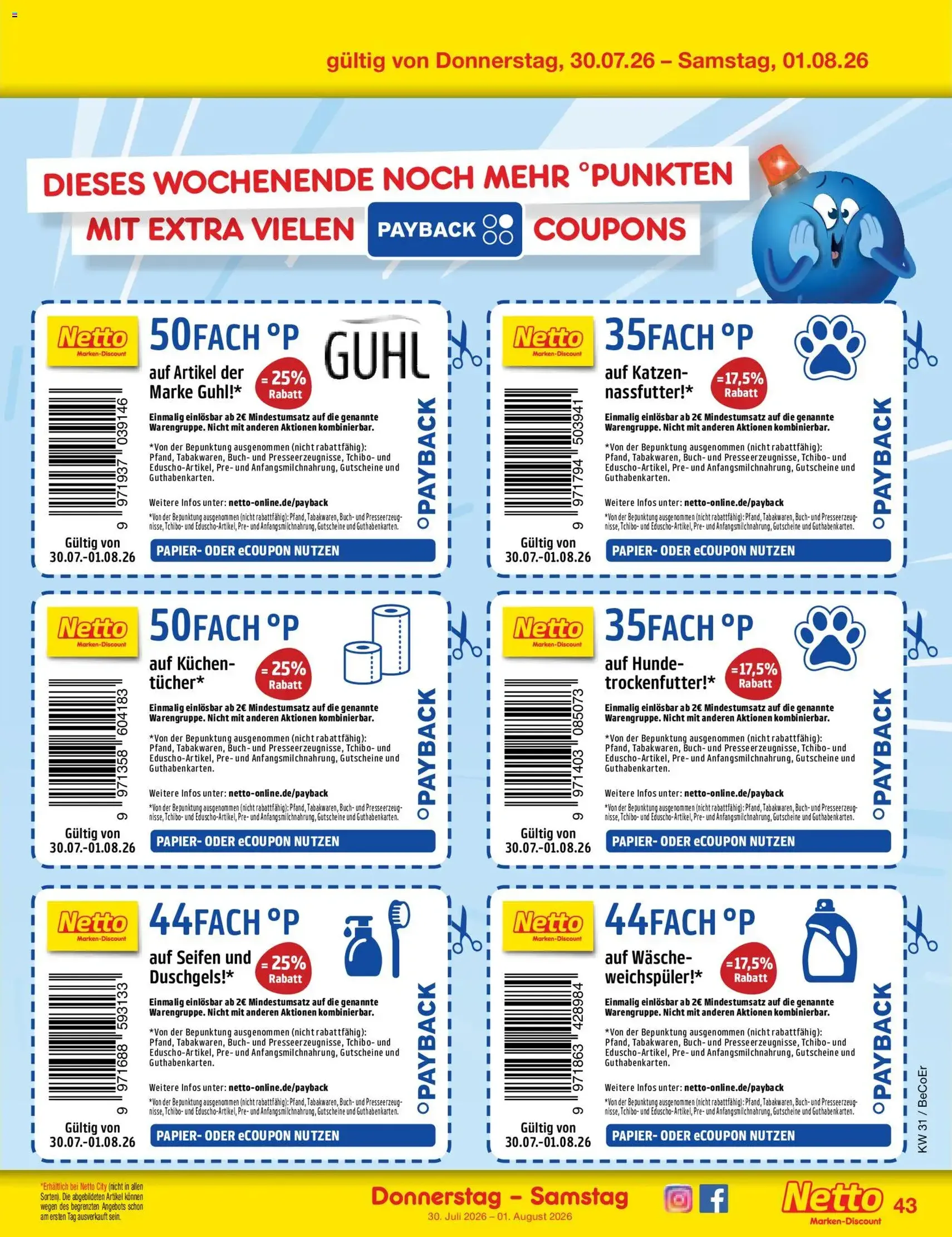 Netto Marken-Discount Prospekt - Gültiger Prospekt ab 27.07.2026, Seite 62 von insgesamt 71