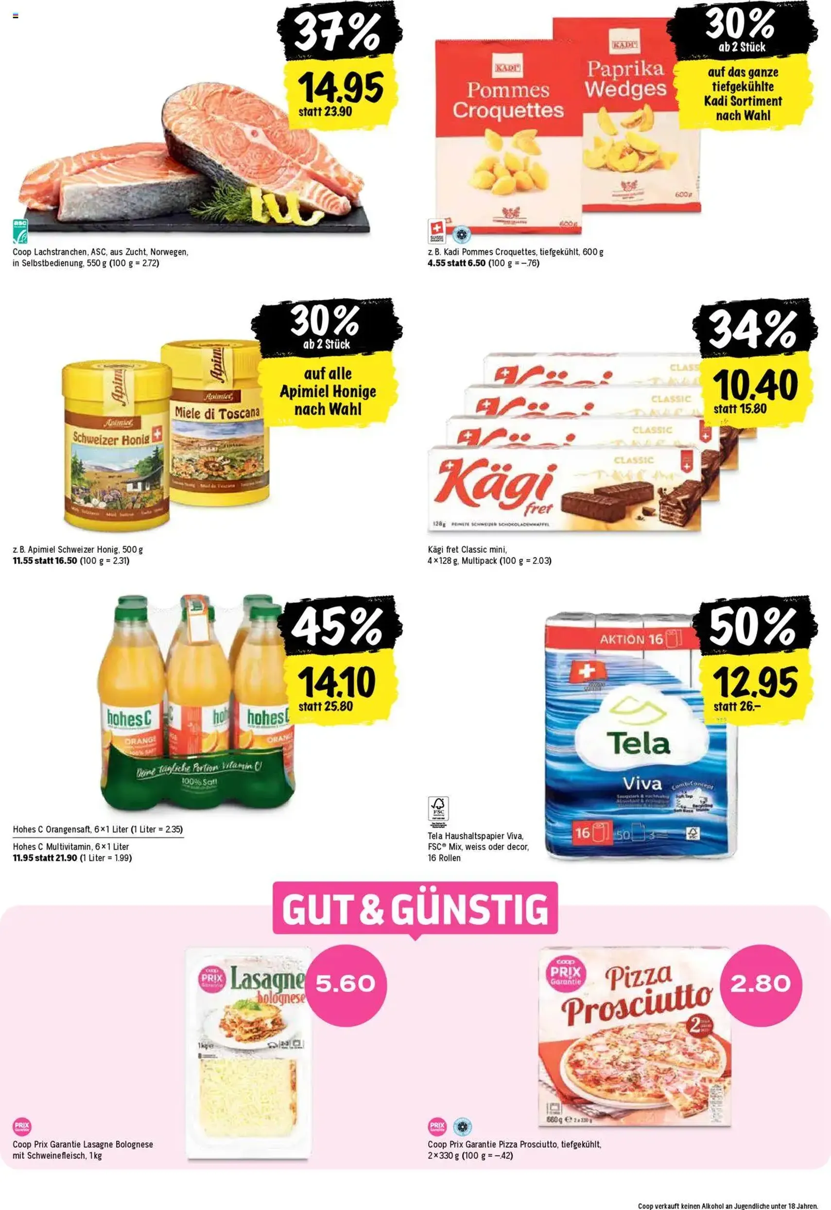 Coop Aktionen - Gültiger Prospekt ab 14.08.2025, Seite 22 von insgesamt 28 Coop Aktionen - Gültiger Prospekt ab 14.08.2025, Seite 22 von insgesamt 28