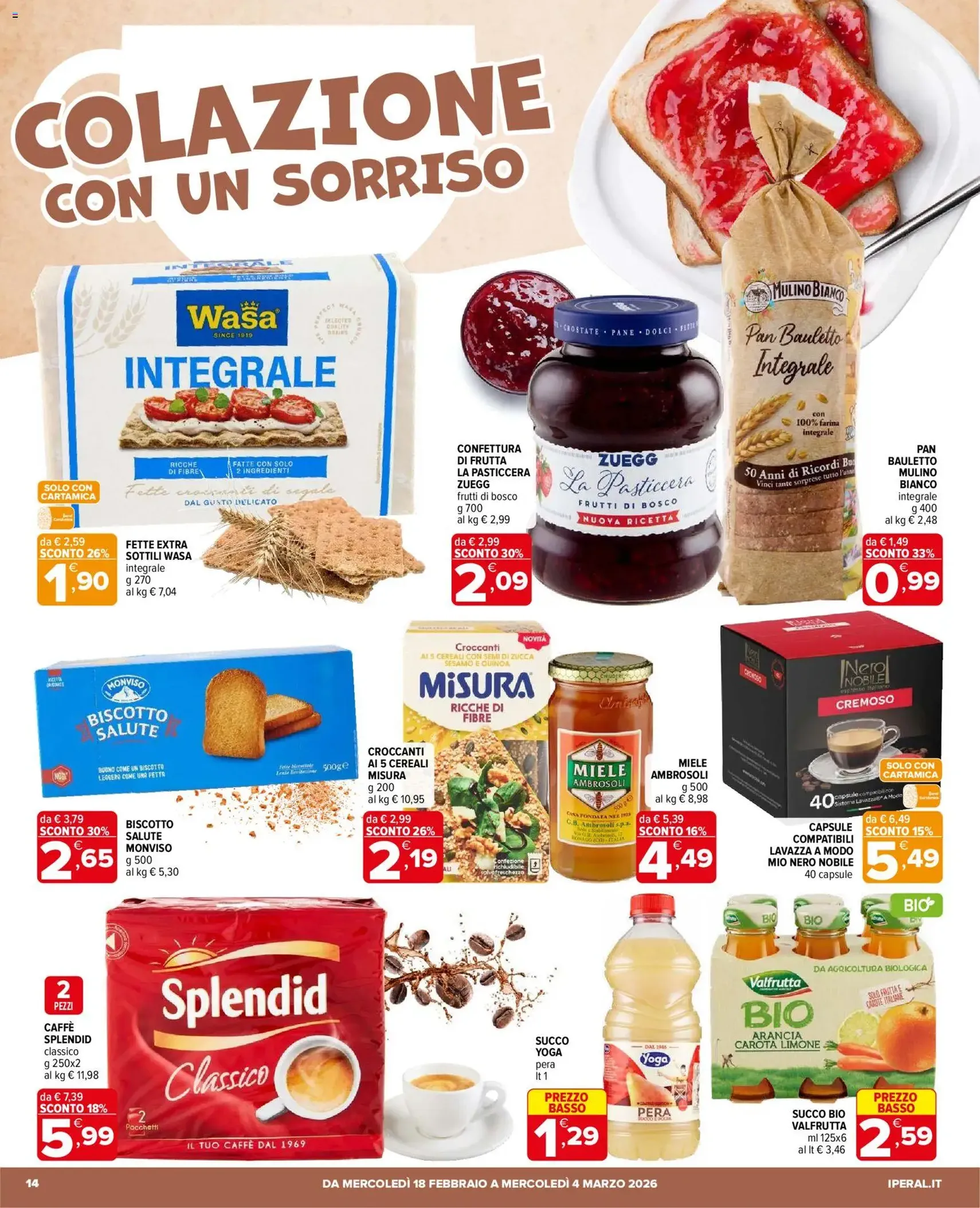 Volantino Iperal - volantino valido dal 18/02/2026 pagina 14 di 20