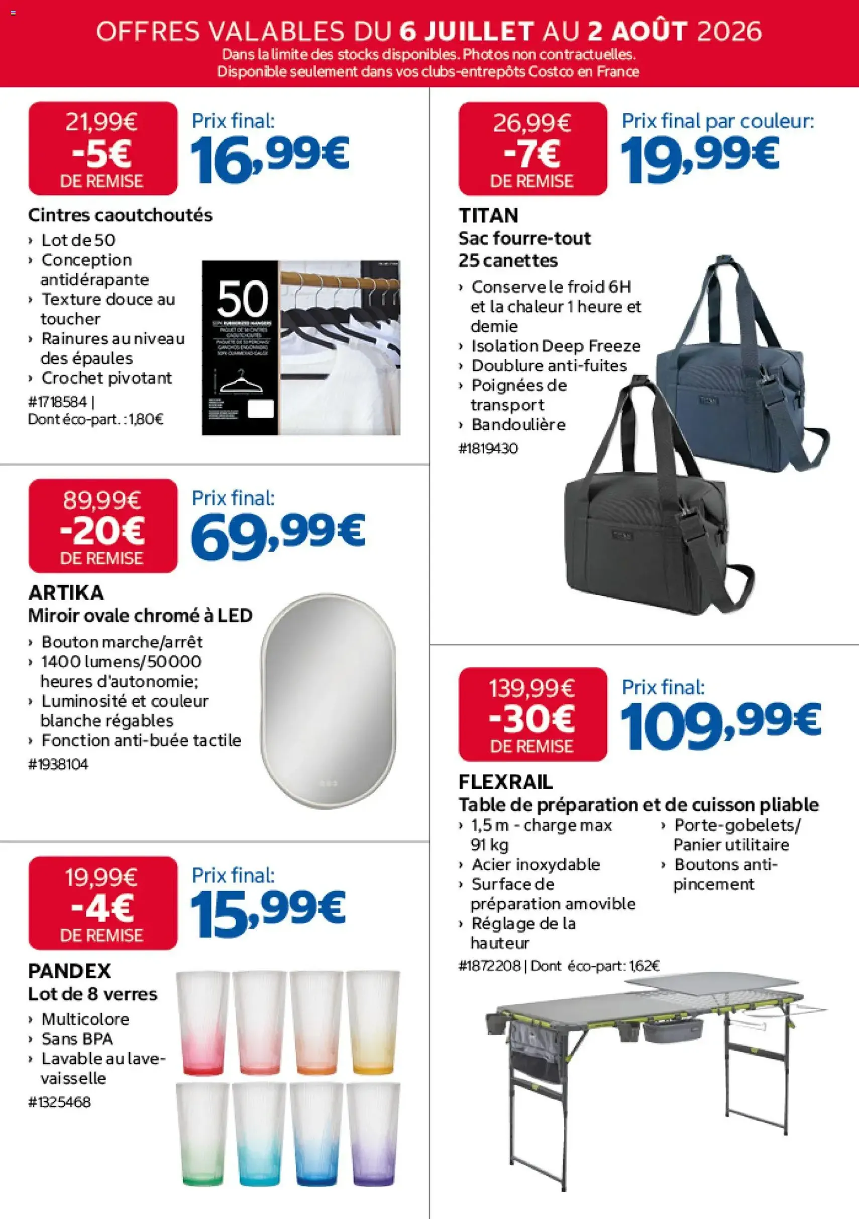 Costco catalogue - brochure valable à partir du 06/07/2026, page 4 sur 16