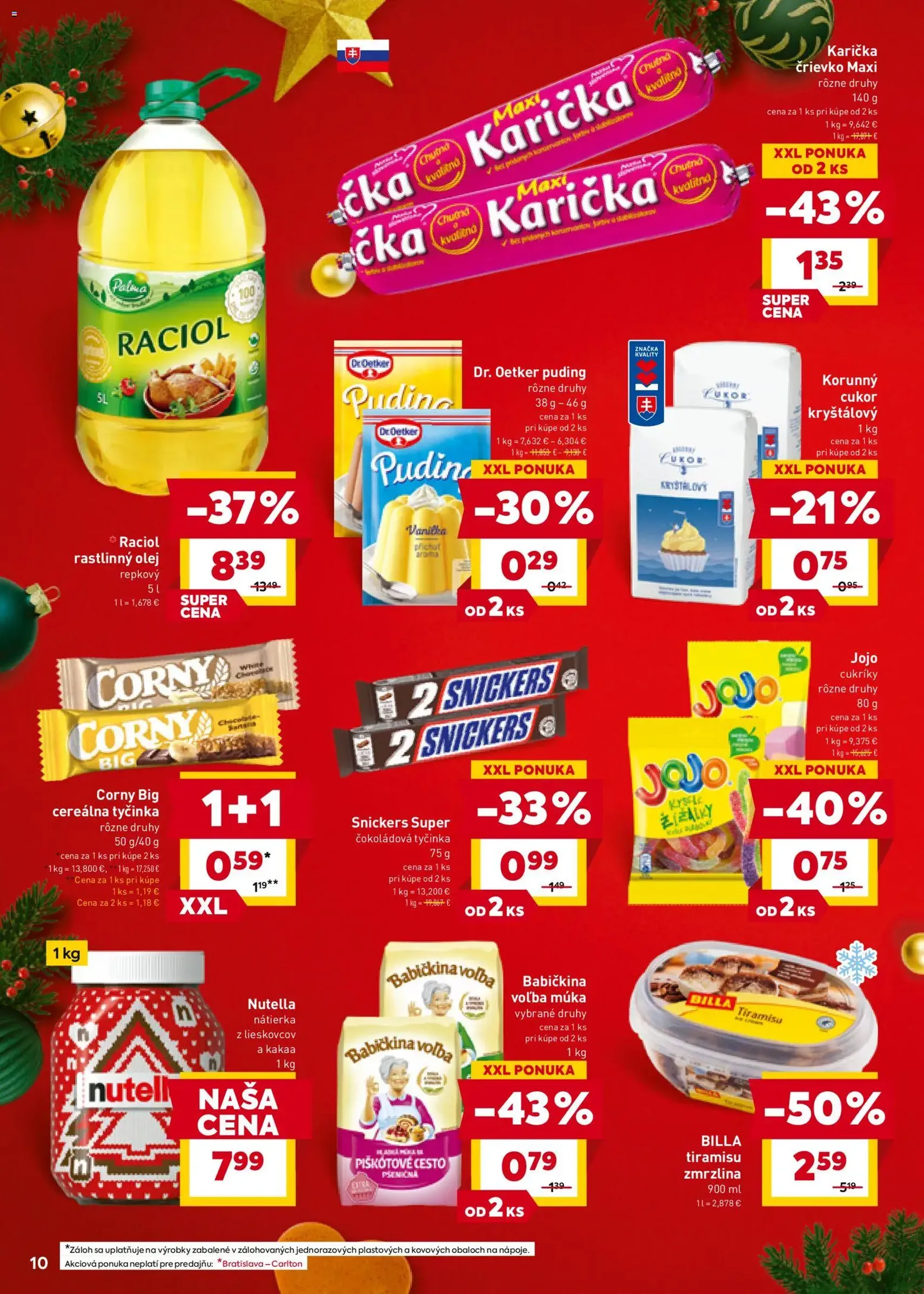 Billa leták - platný leták od 10.12.2025 strana 10 z 24