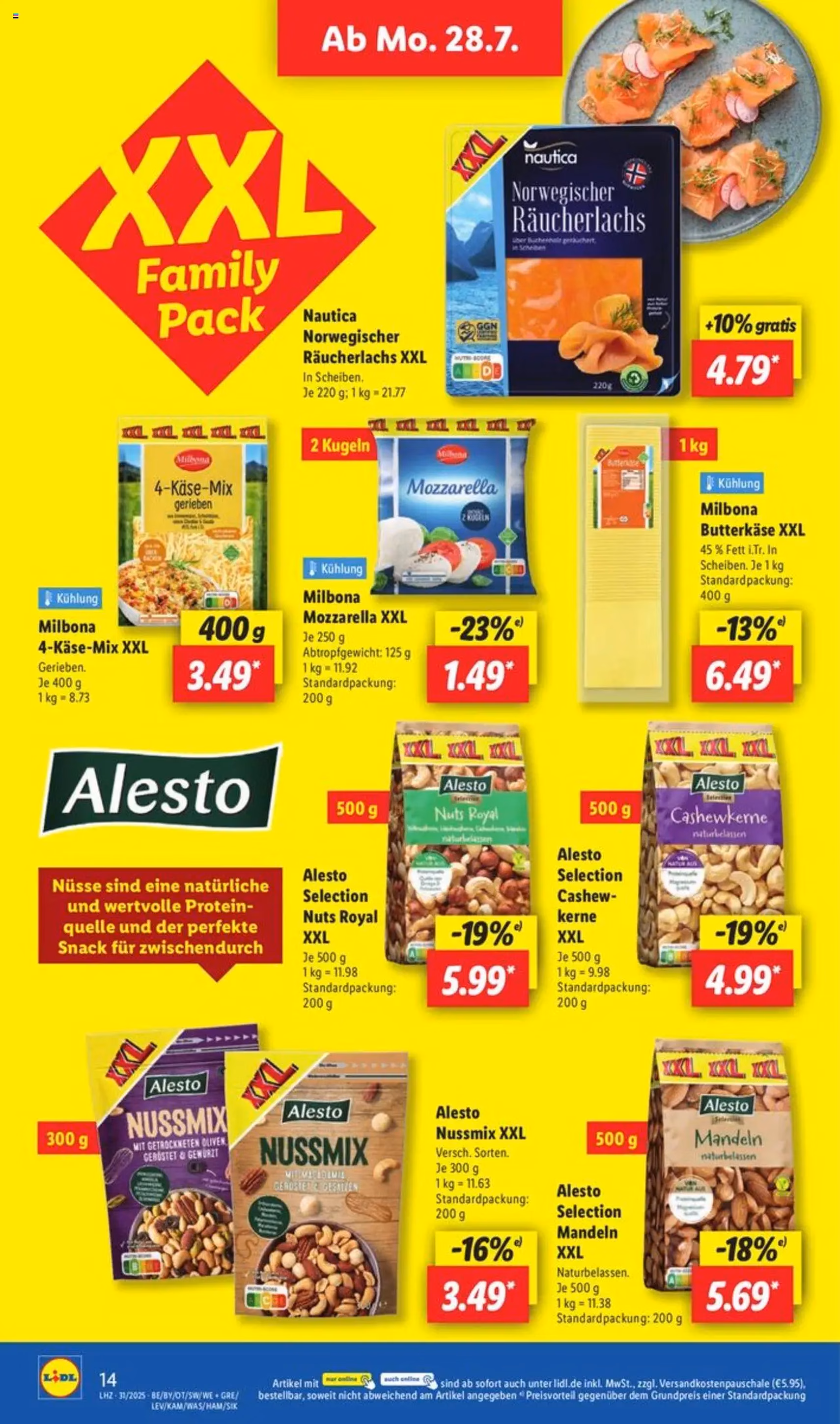 Lidl Prospekt - Gültiger Prospekt ab 28.07.2025, Seite 19 von insgesamt 62 Lidl Prospekt - Gültiger Prospekt ab 28.07.2025, Seite 19 von insgesamt 62