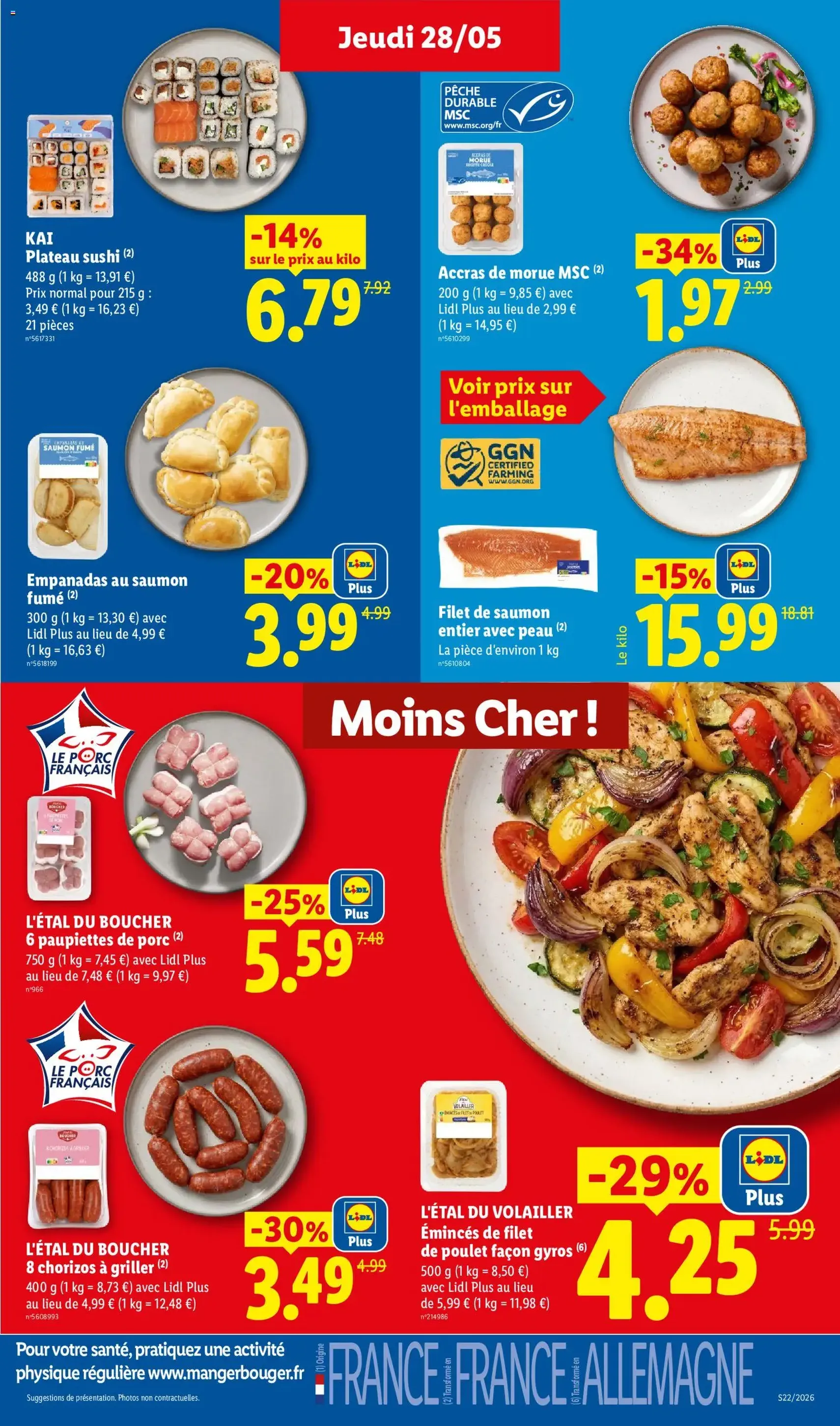 LIDL catalogue - brochure valable à partir du 28/05/2026, page 7 sur 69
