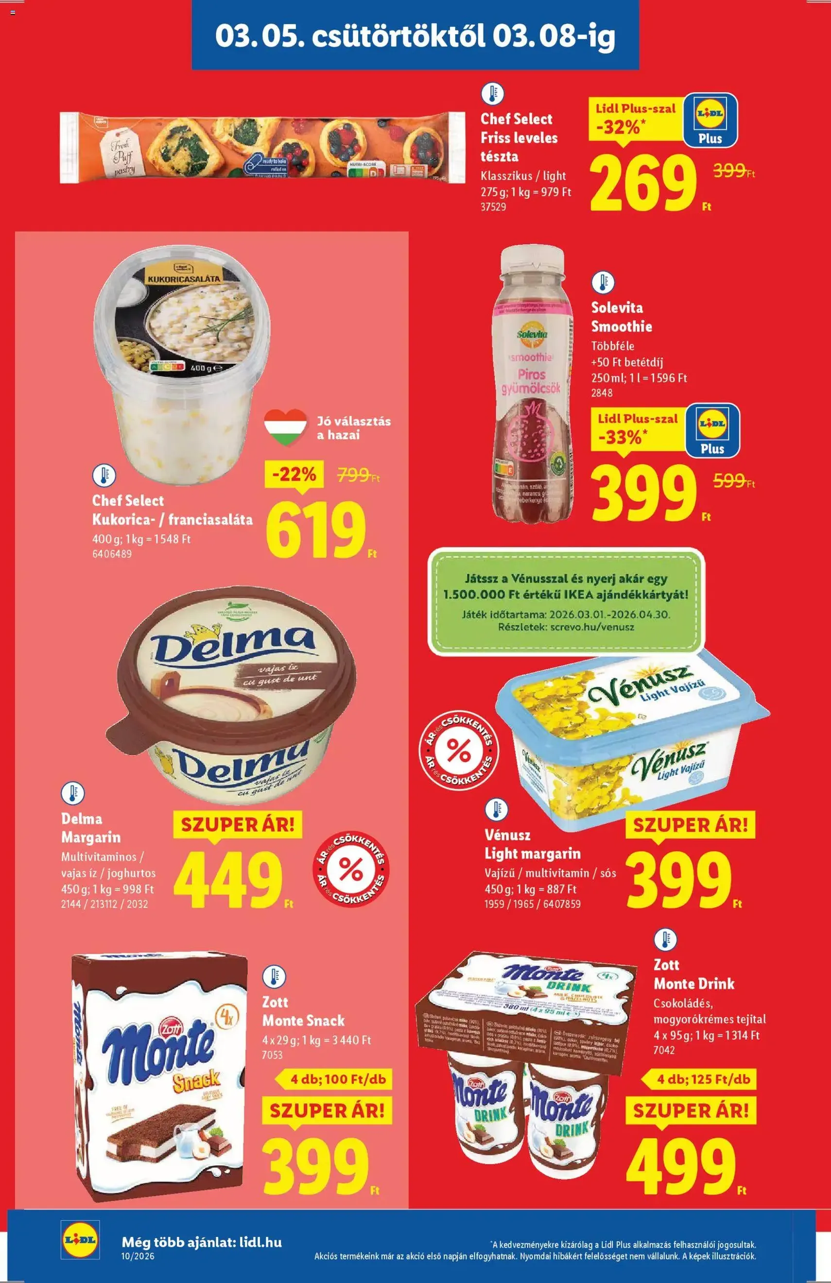 Lidl akciós újság - 2026.03.05. érvényes szórólap 8 oldal 64 oldalból